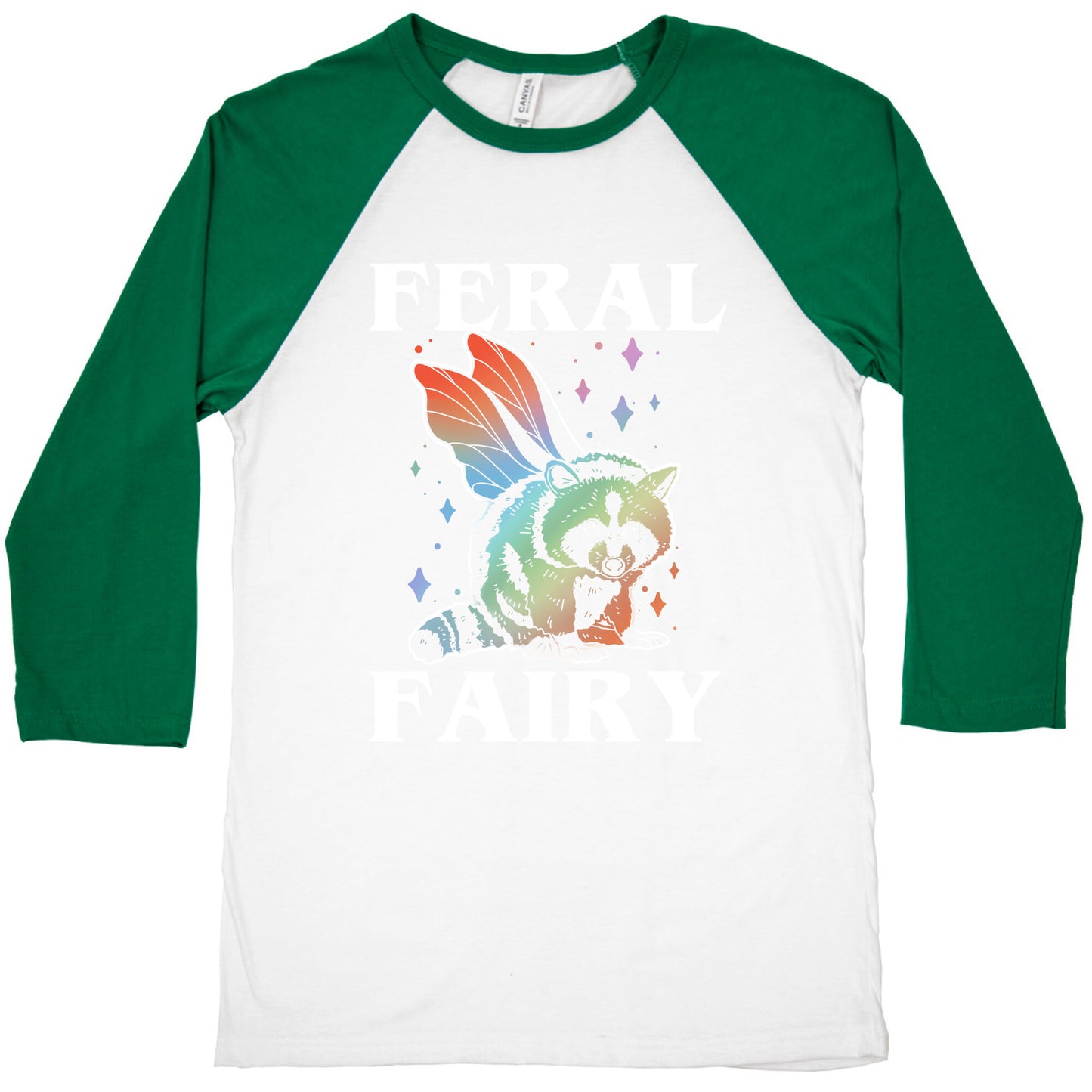 Feral Fairy Baseball Tee