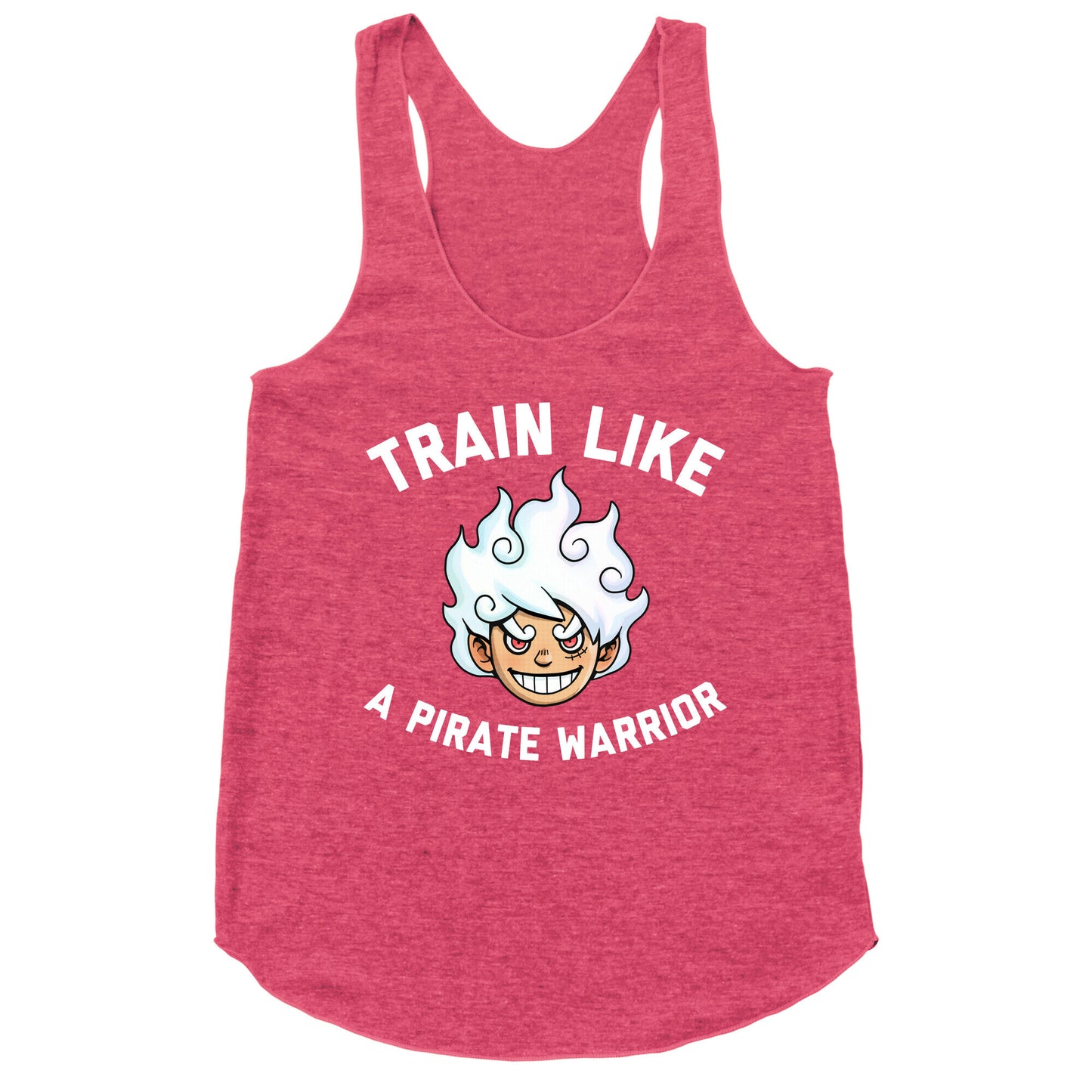 Train Like A Pirate Warrior Racerback Tank