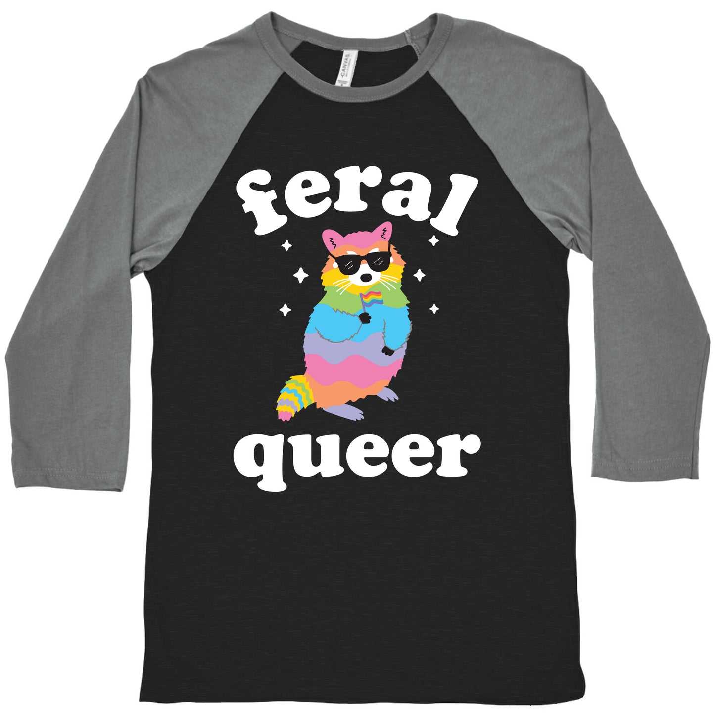 Feral Queer Baseball Tee