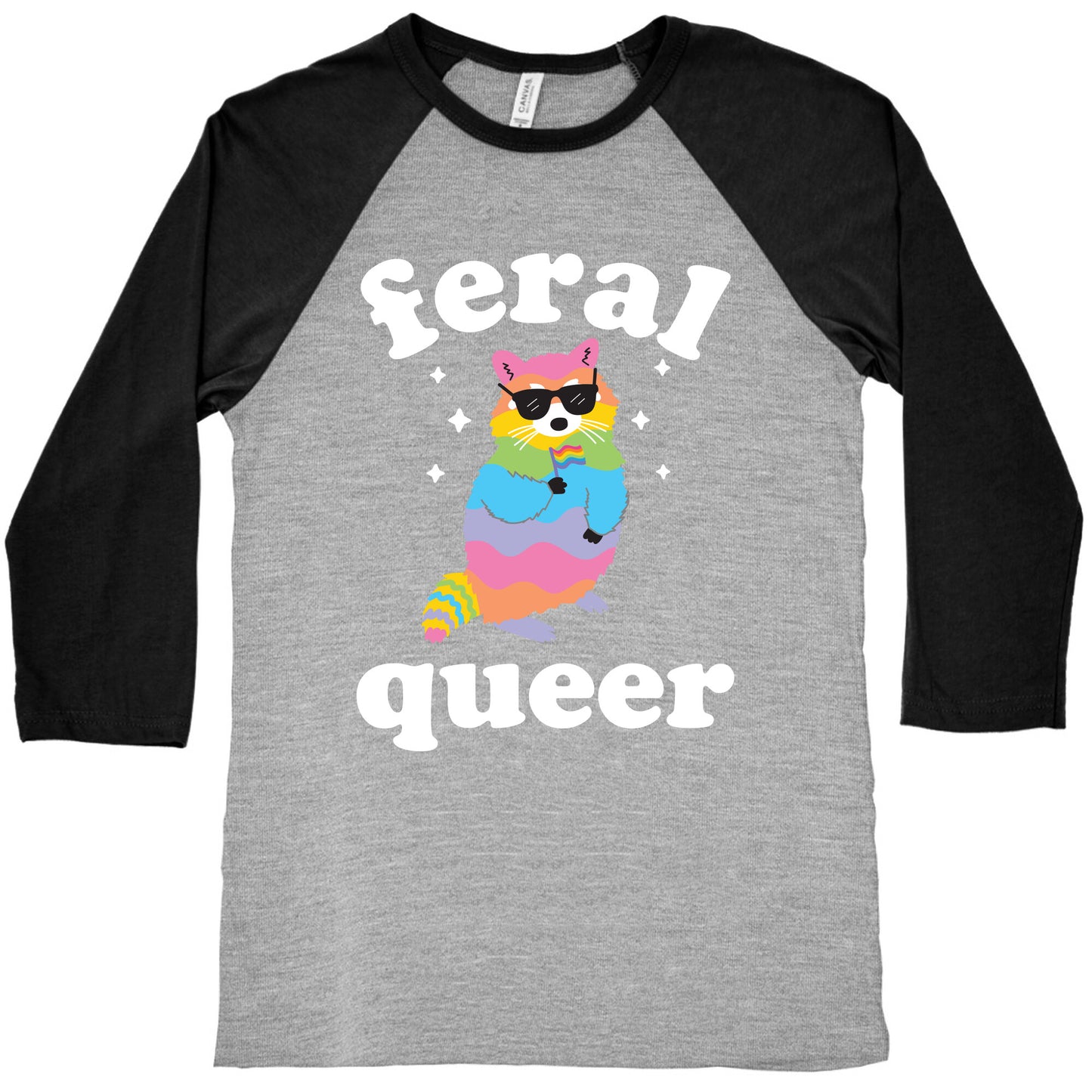Feral Queer Baseball Tee
