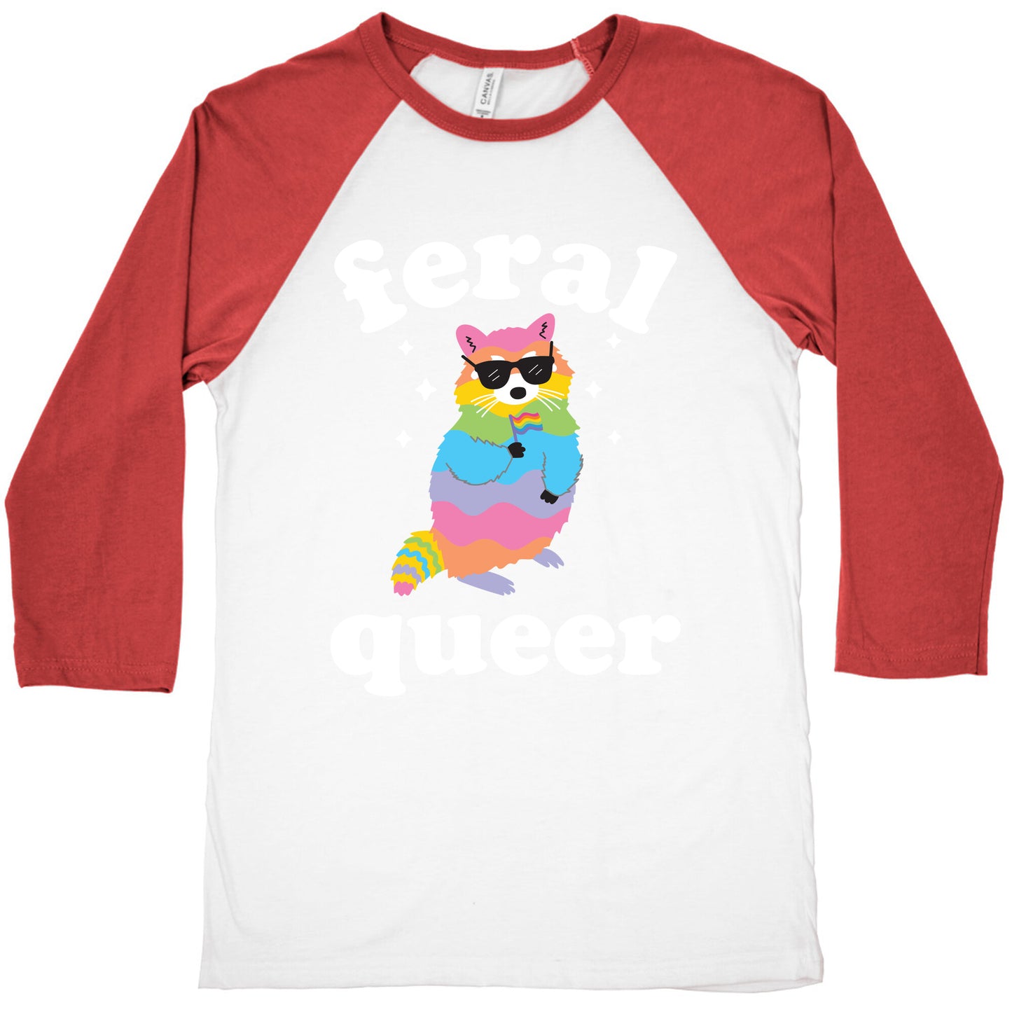Feral Queer Baseball Tee