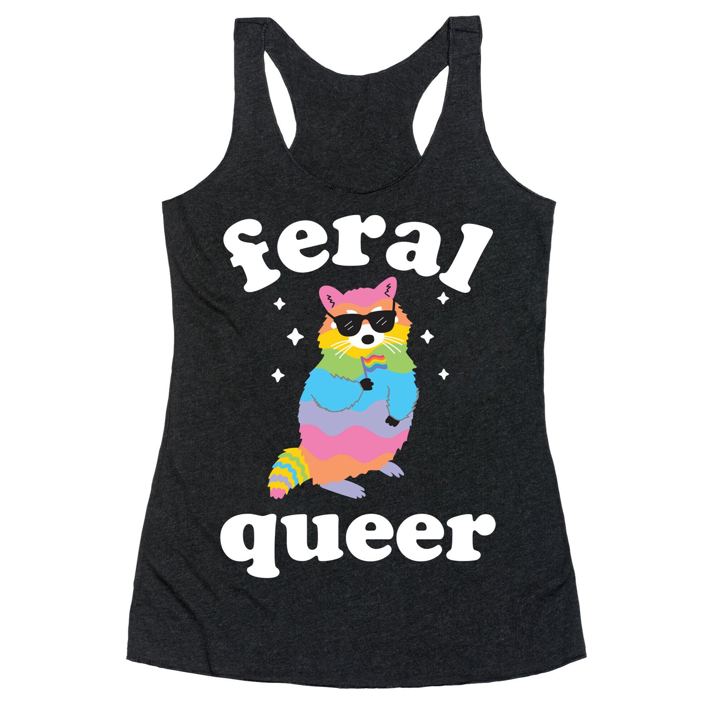 Feral Queer Racerback Tank