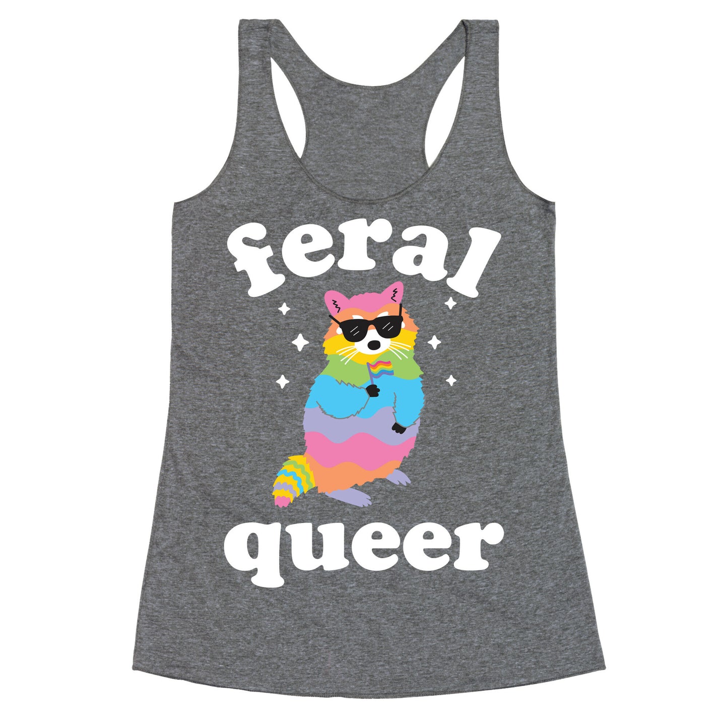 Feral Queer Racerback Tank