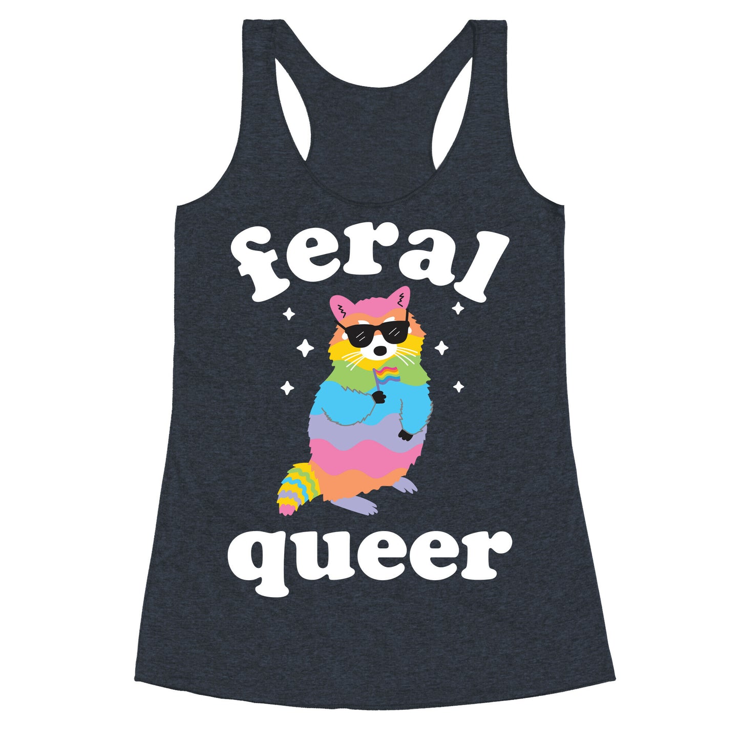 Feral Queer Racerback Tank