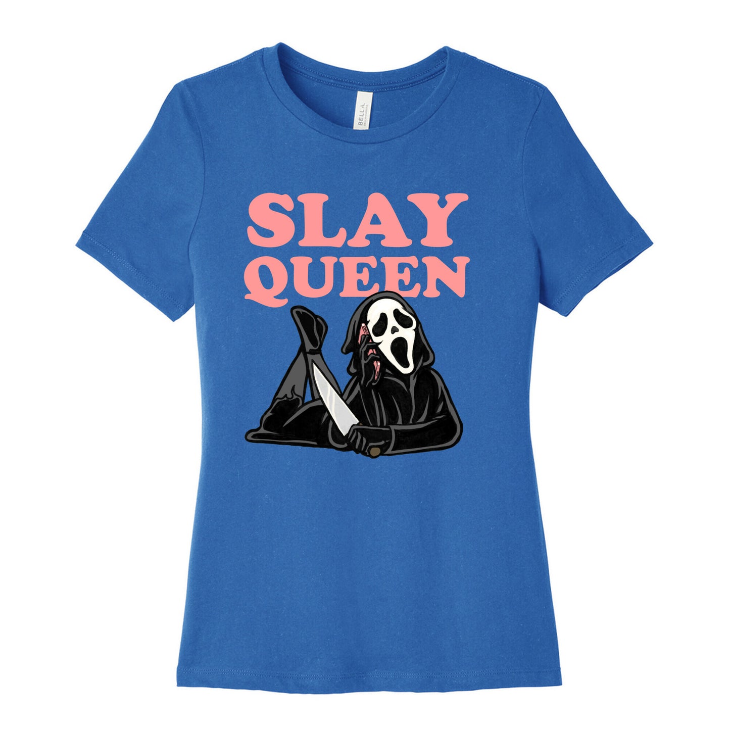Slay Queen (Ghostface) Women's Cotton Tee