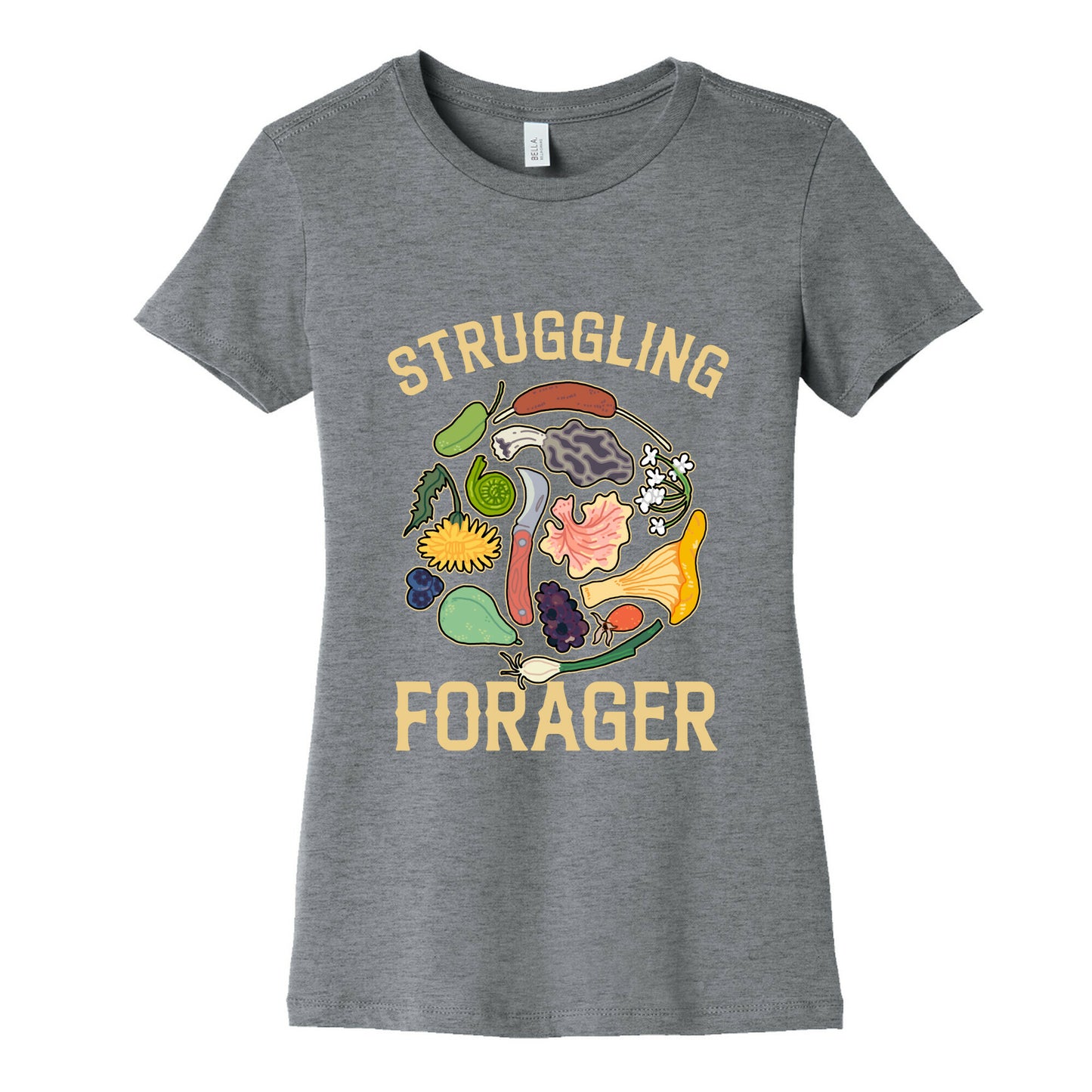 Struggling Forager Women's Cotton Tee