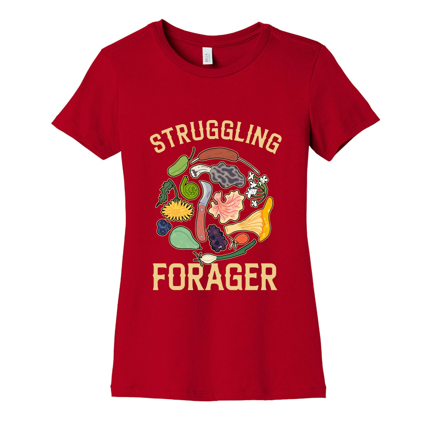 Struggling Forager Women's Cotton Tee