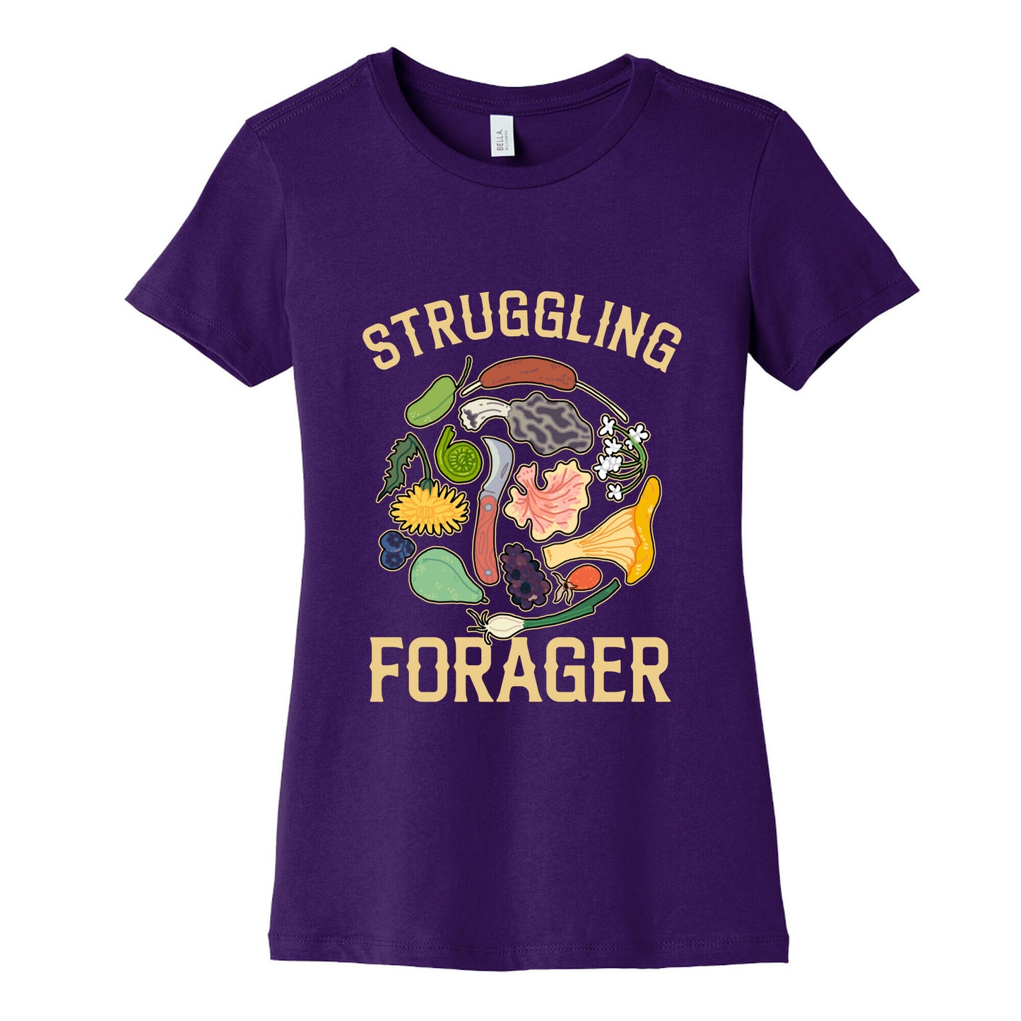 Struggling Forager Women's Cotton Tee