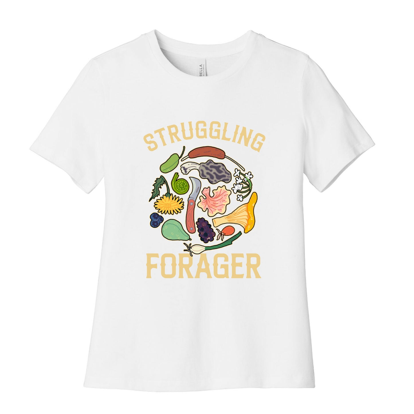 Struggling Forager Women's Cotton Tee