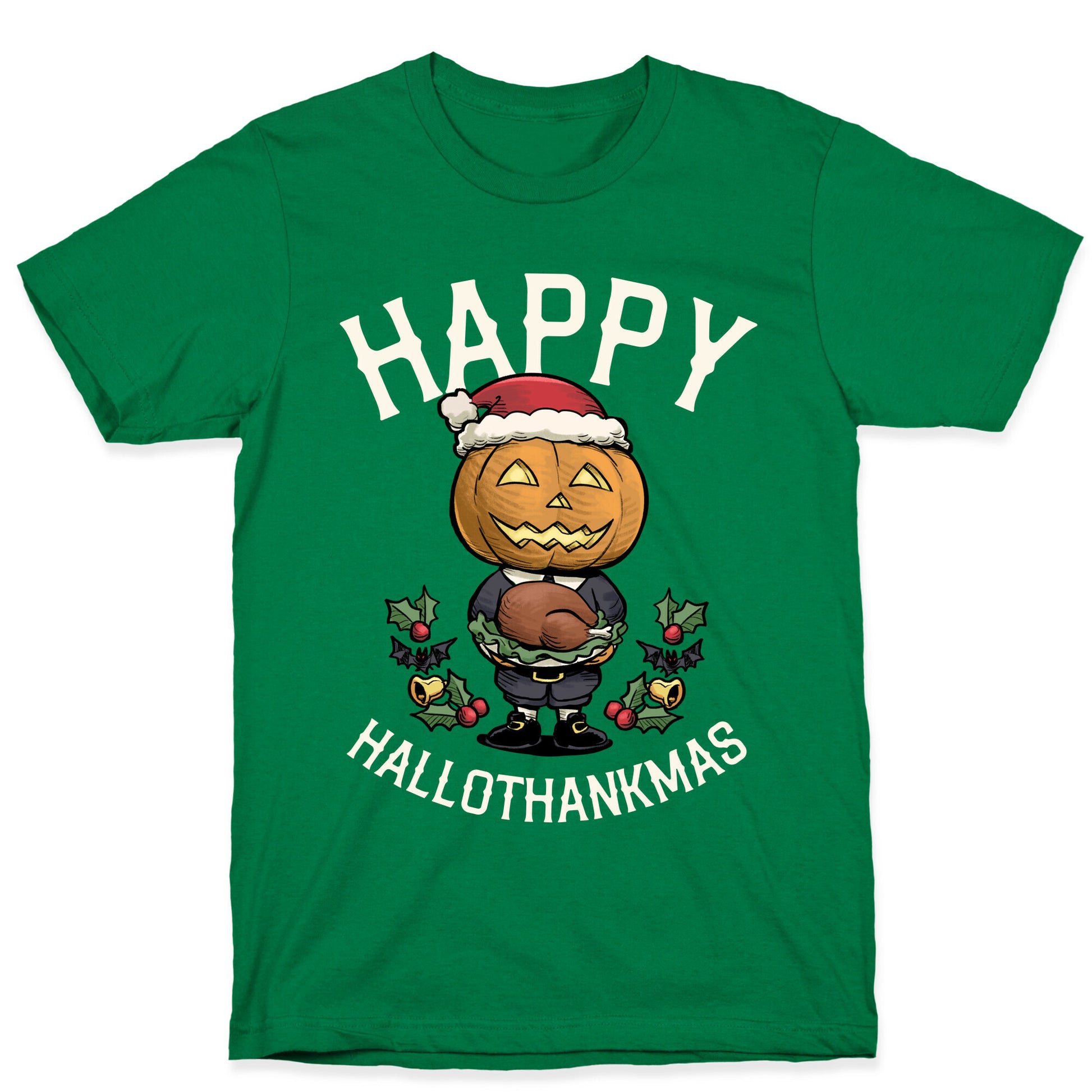 Happy Hallothankmas  T-Shirt