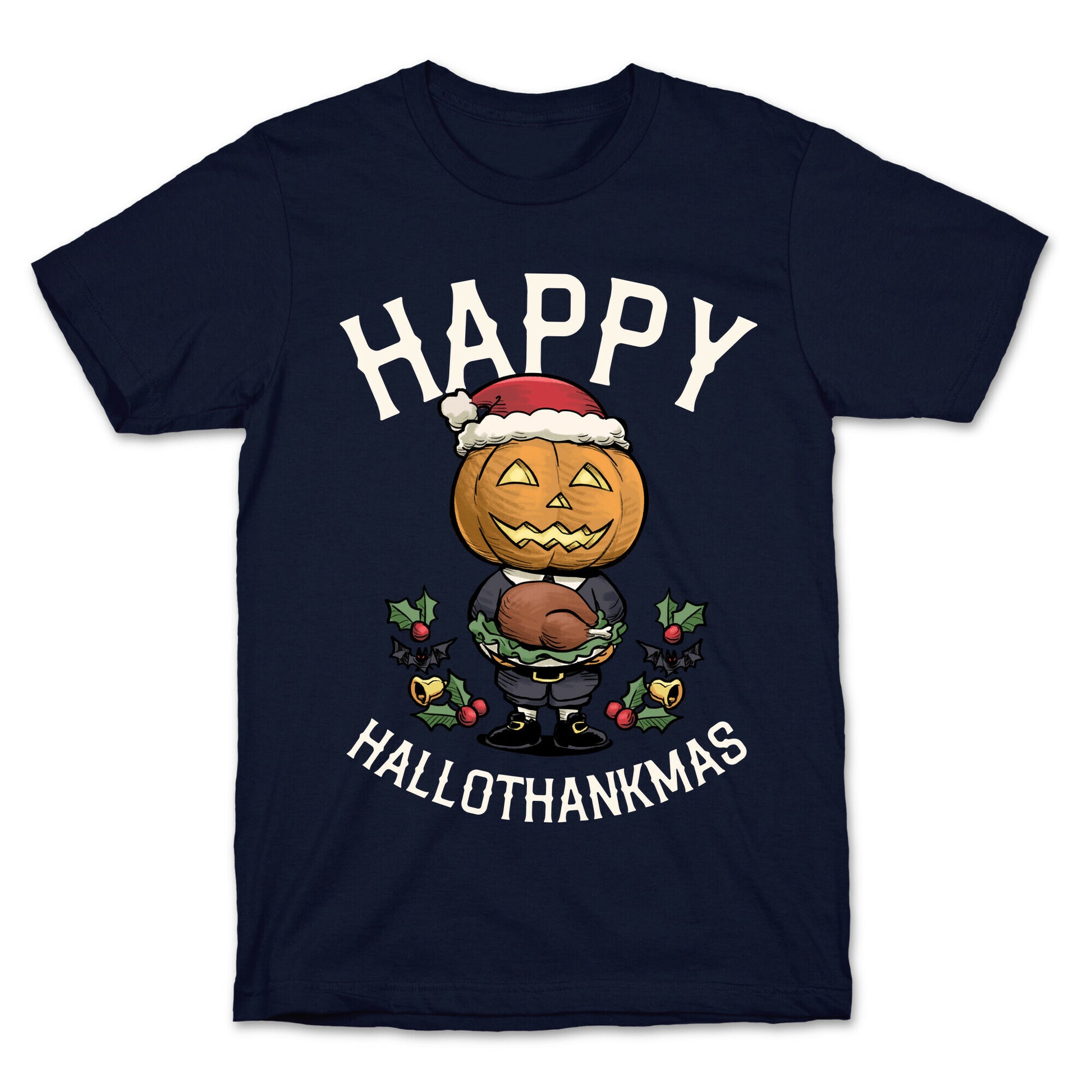 Happy Hallothankmas  T-Shirt