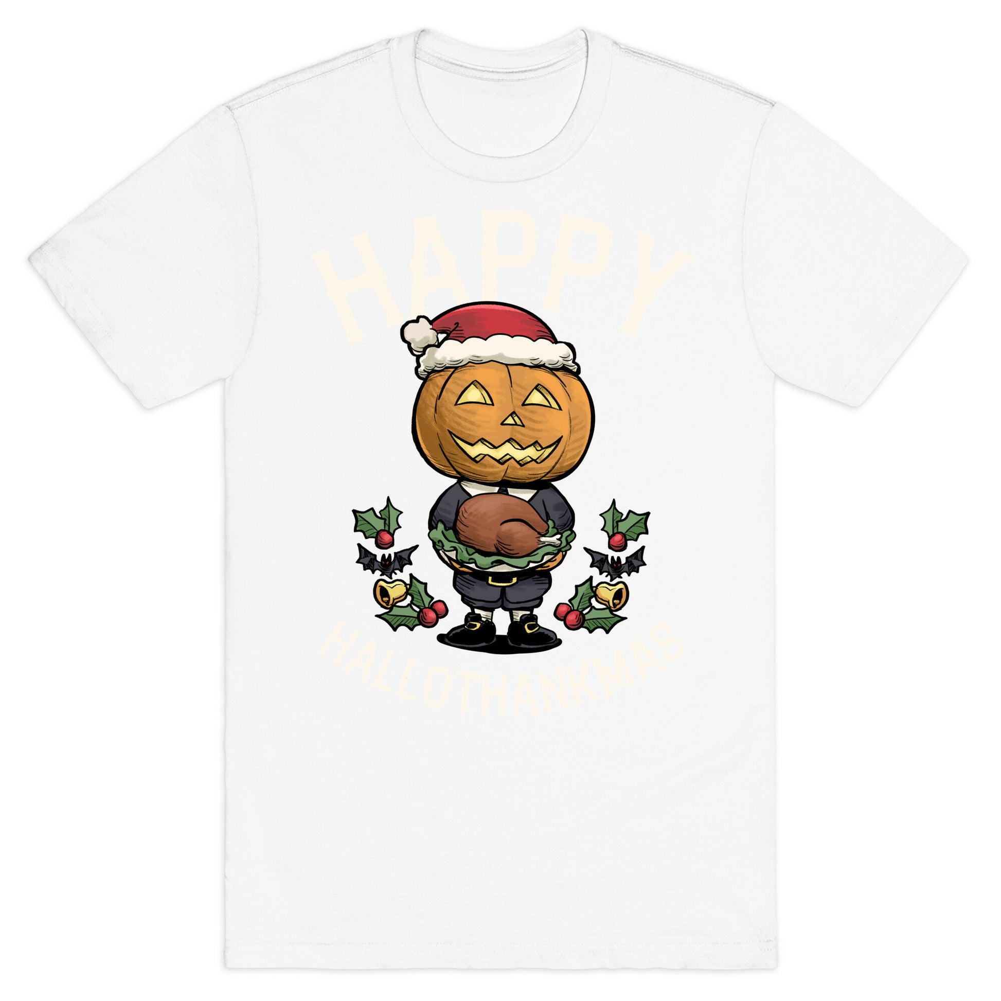 Happy Hallothankmas  T-Shirt
