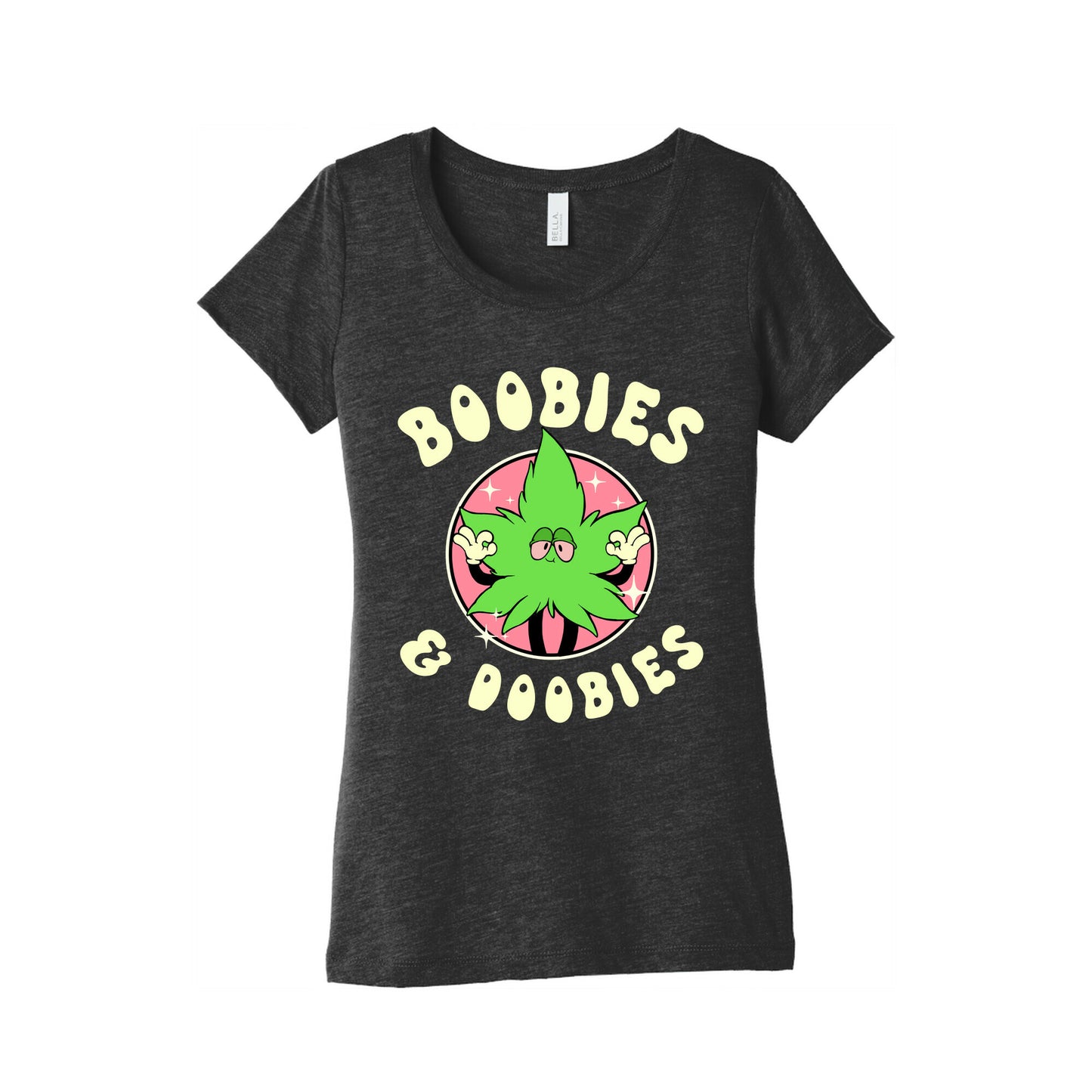 Boobies & Doobies Women's Triblend Tee