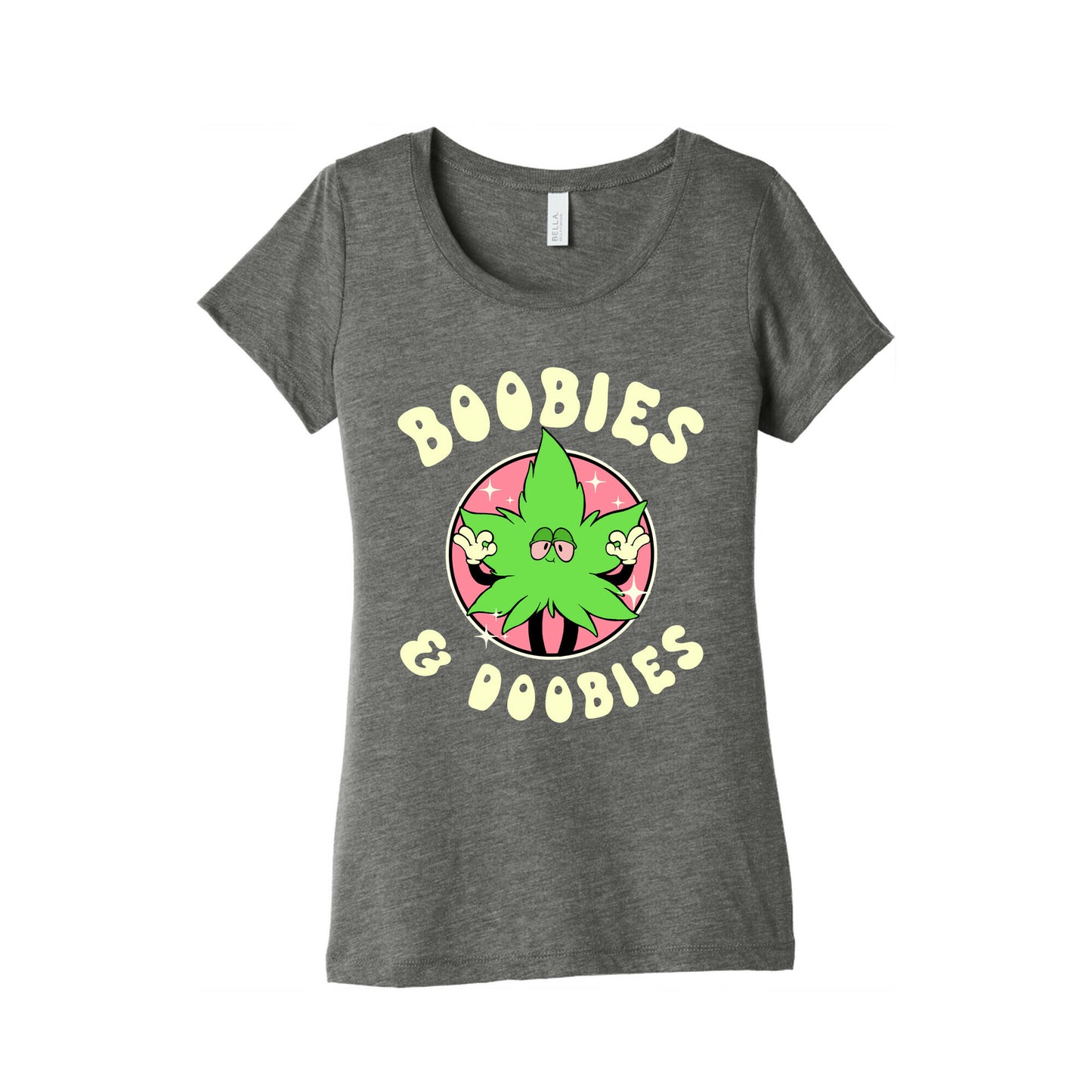 Boobies & Doobies Women's Triblend Tee