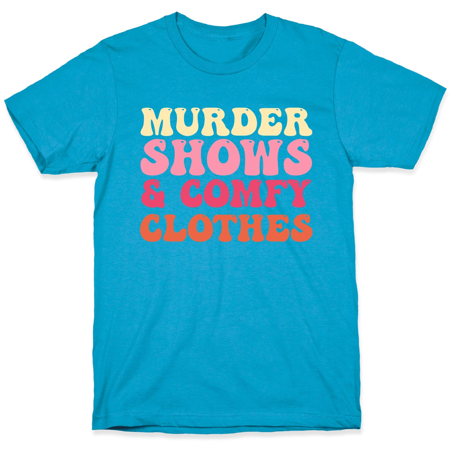Murder Shows & Comfy Clothes Unisex Triblend Tee
