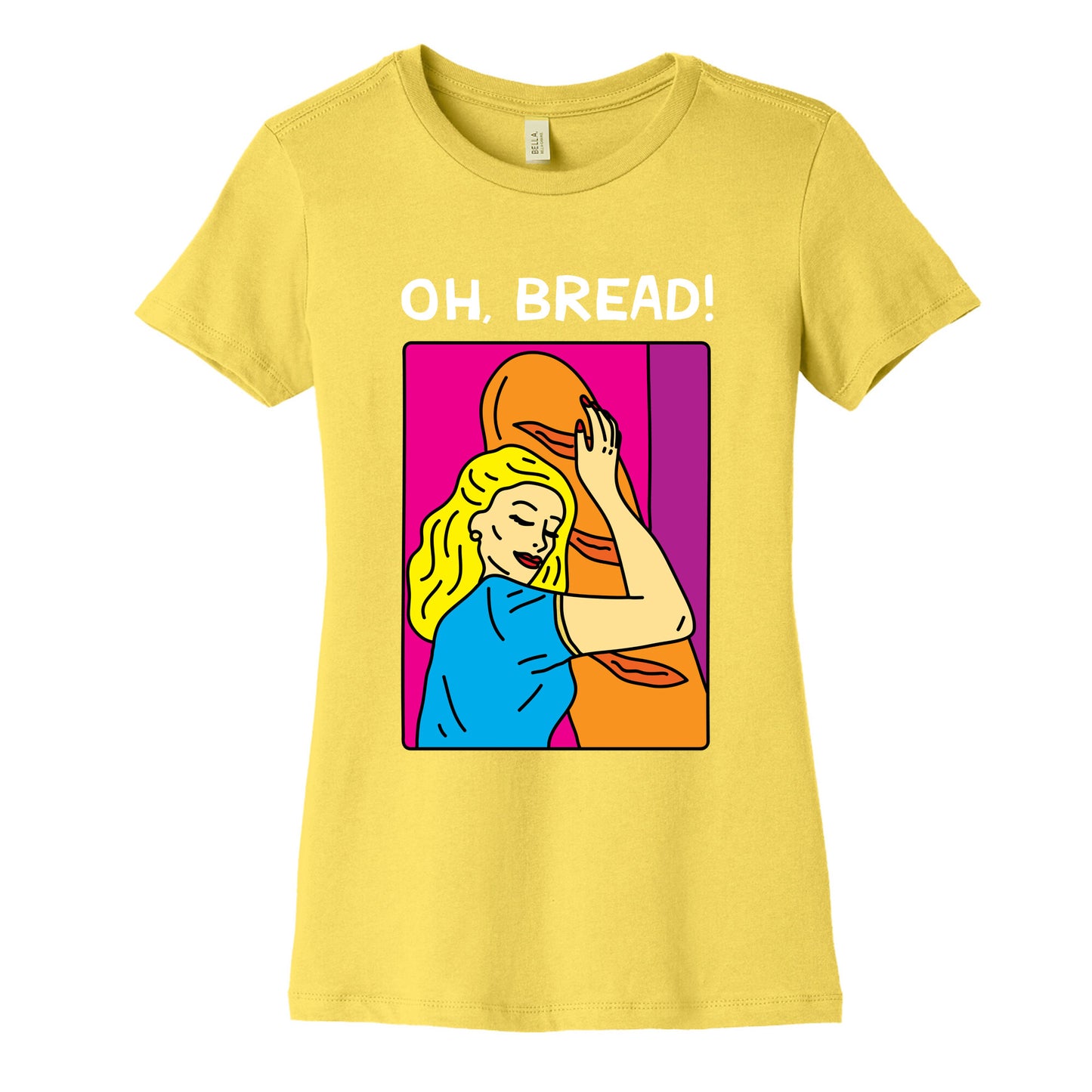 A Bread Love Story Comic  Women's Cotton Tee