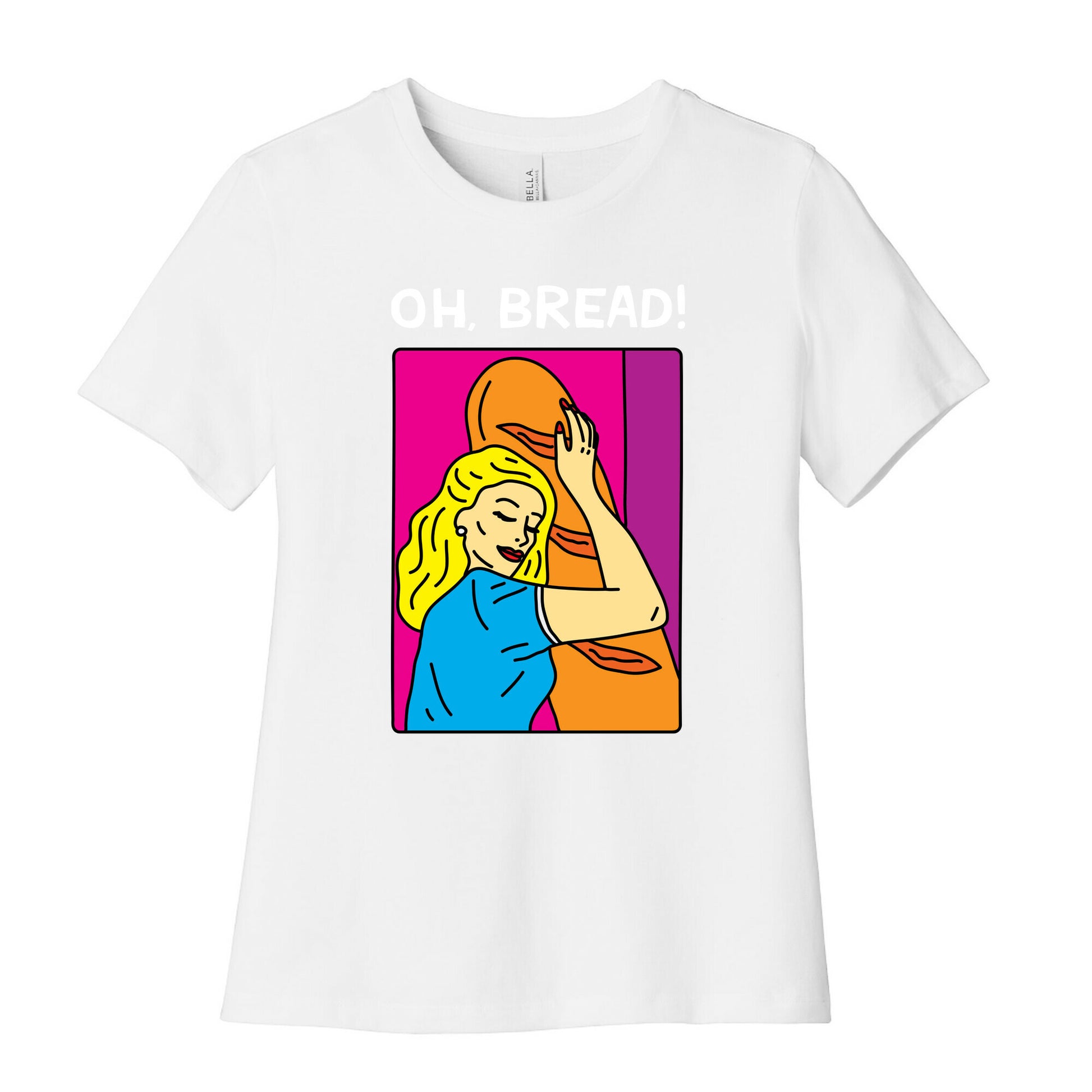A Bread Love Story Comic  Women's Cotton Tee