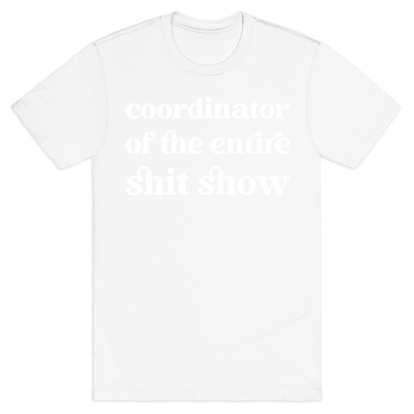 Coordinator Of The Entire Shit Show T-Shirt