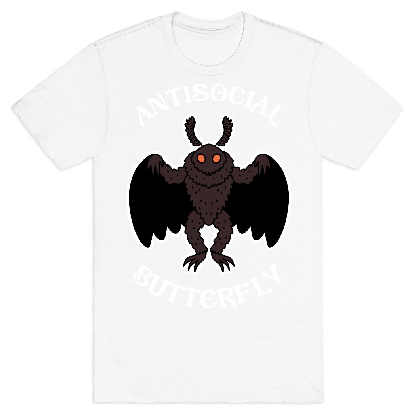 Antisocial Butterfly Mothman T-Shirt