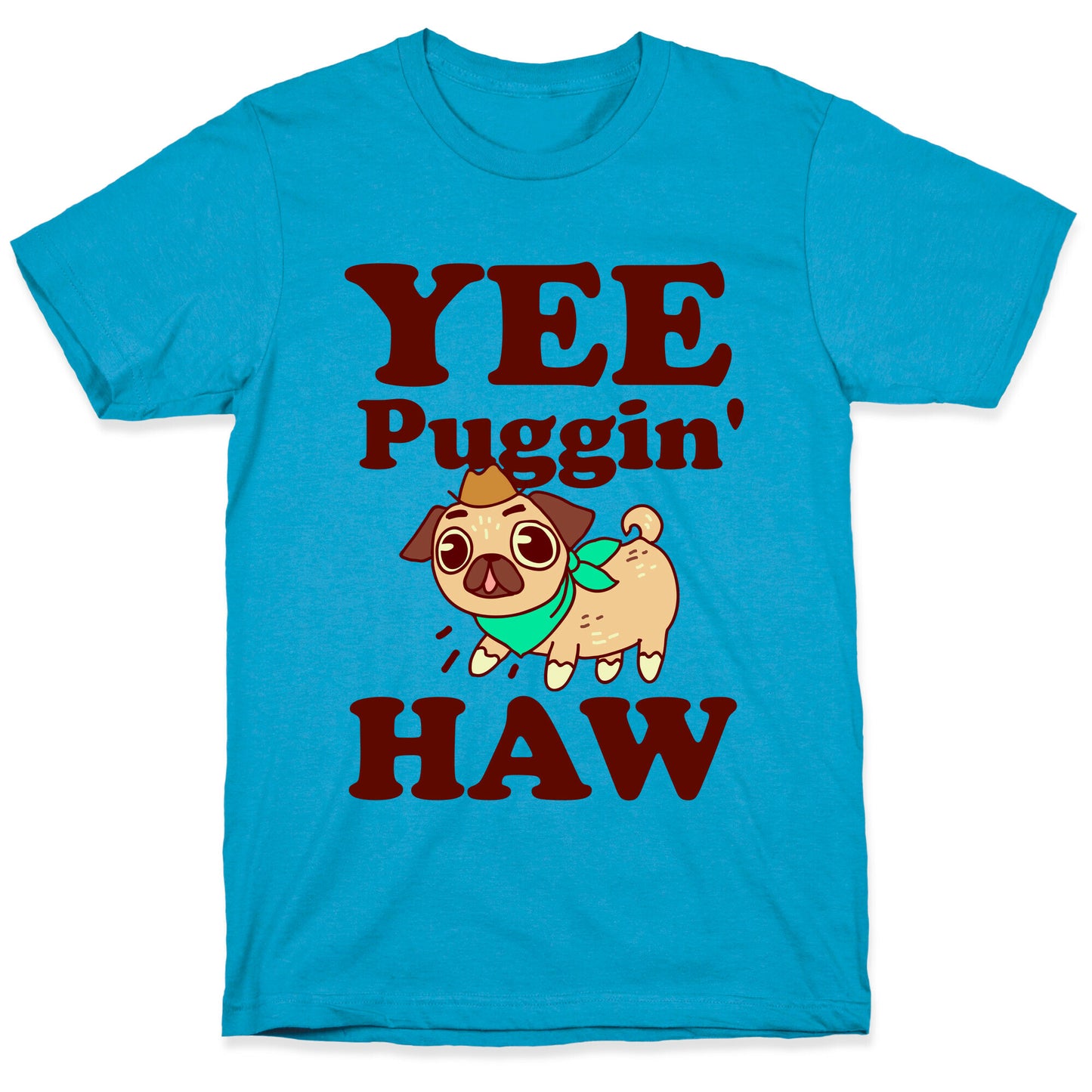 Yee Puggin' Haw Unisex Triblend Tee