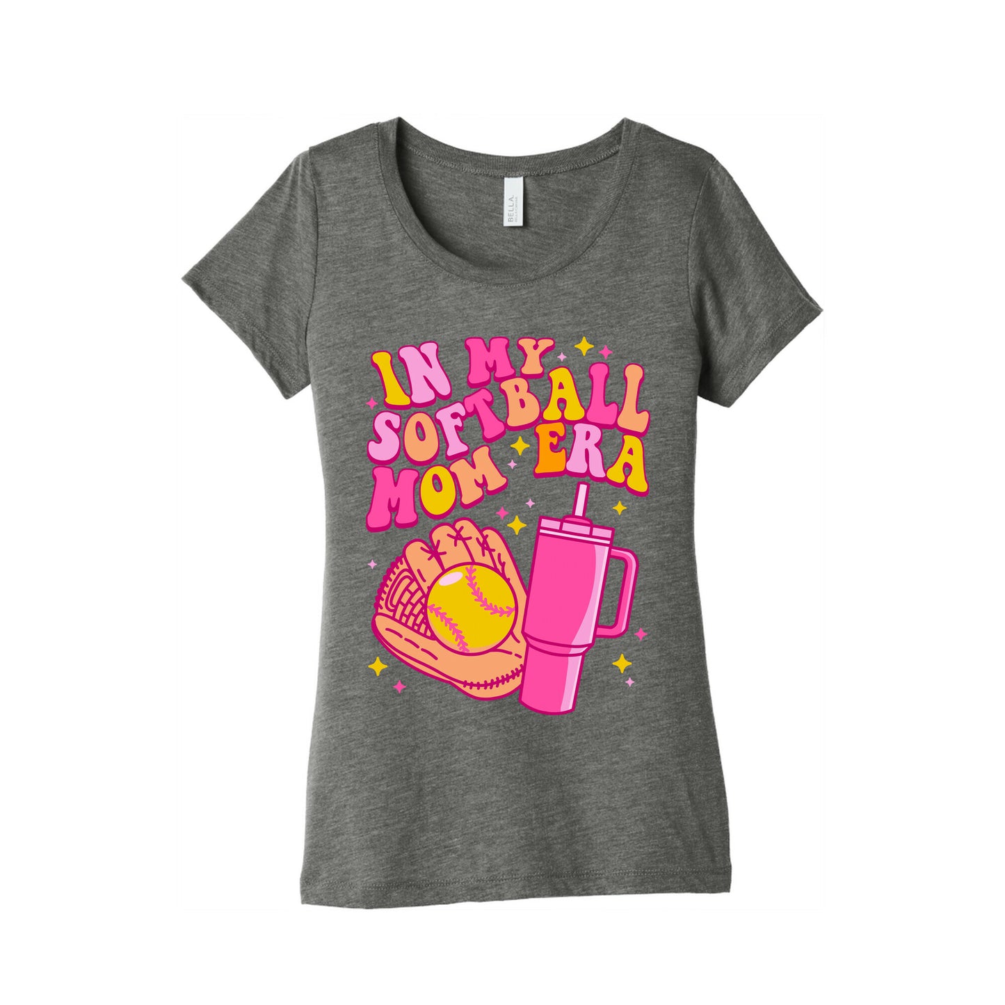 In My Softball Mom Era Women's Triblend Tee