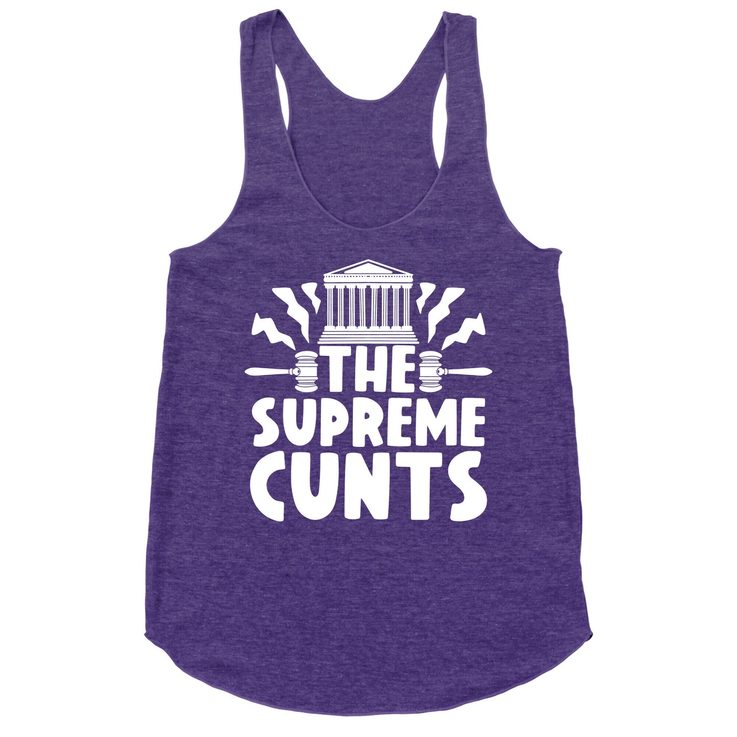 The Supreme Cunts Racerback Tank