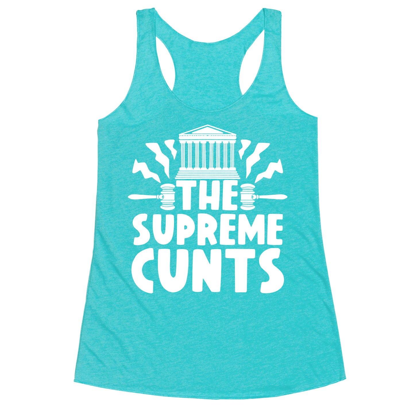 The Supreme Cunts Racerback Tank