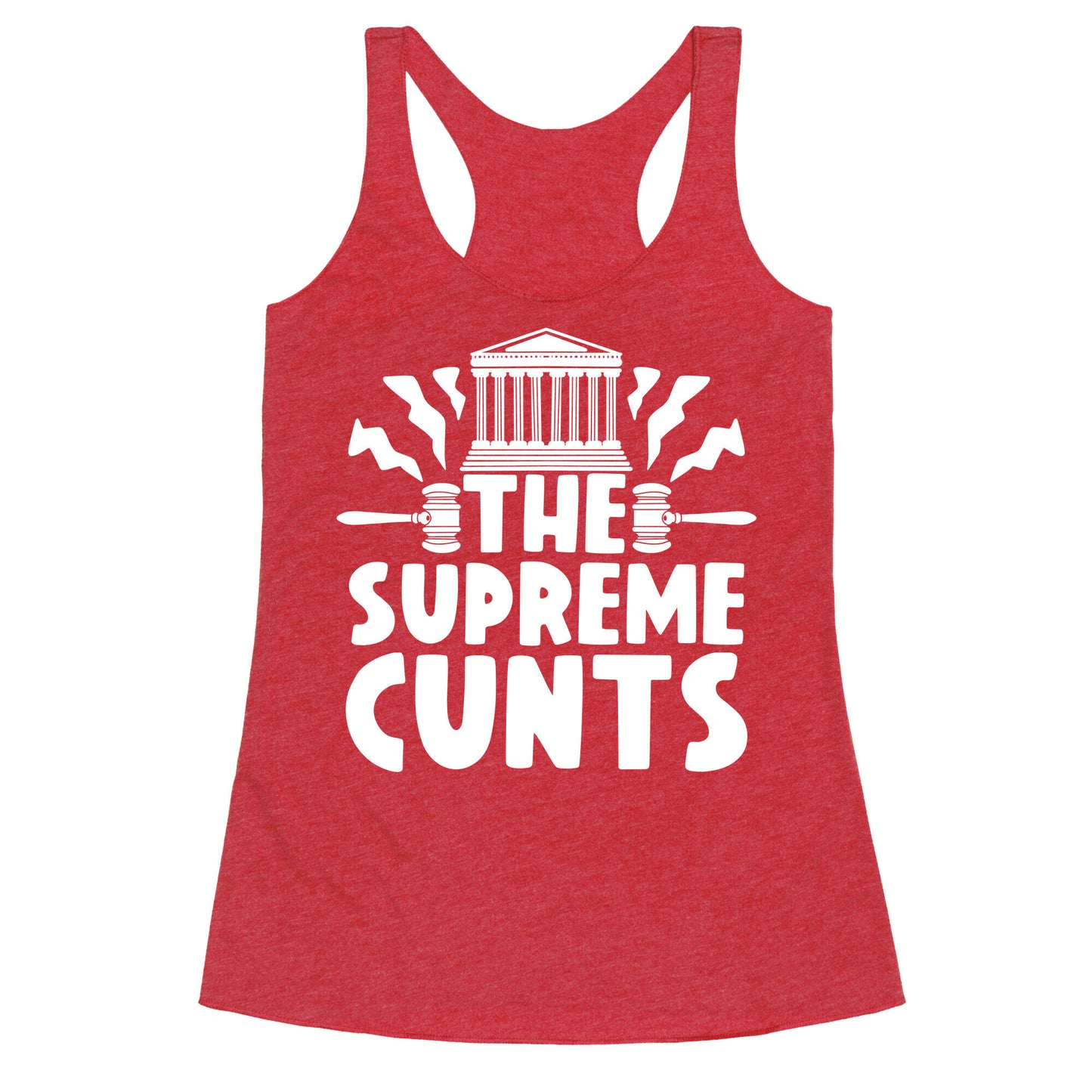 The Supreme Cunts Racerback Tank
