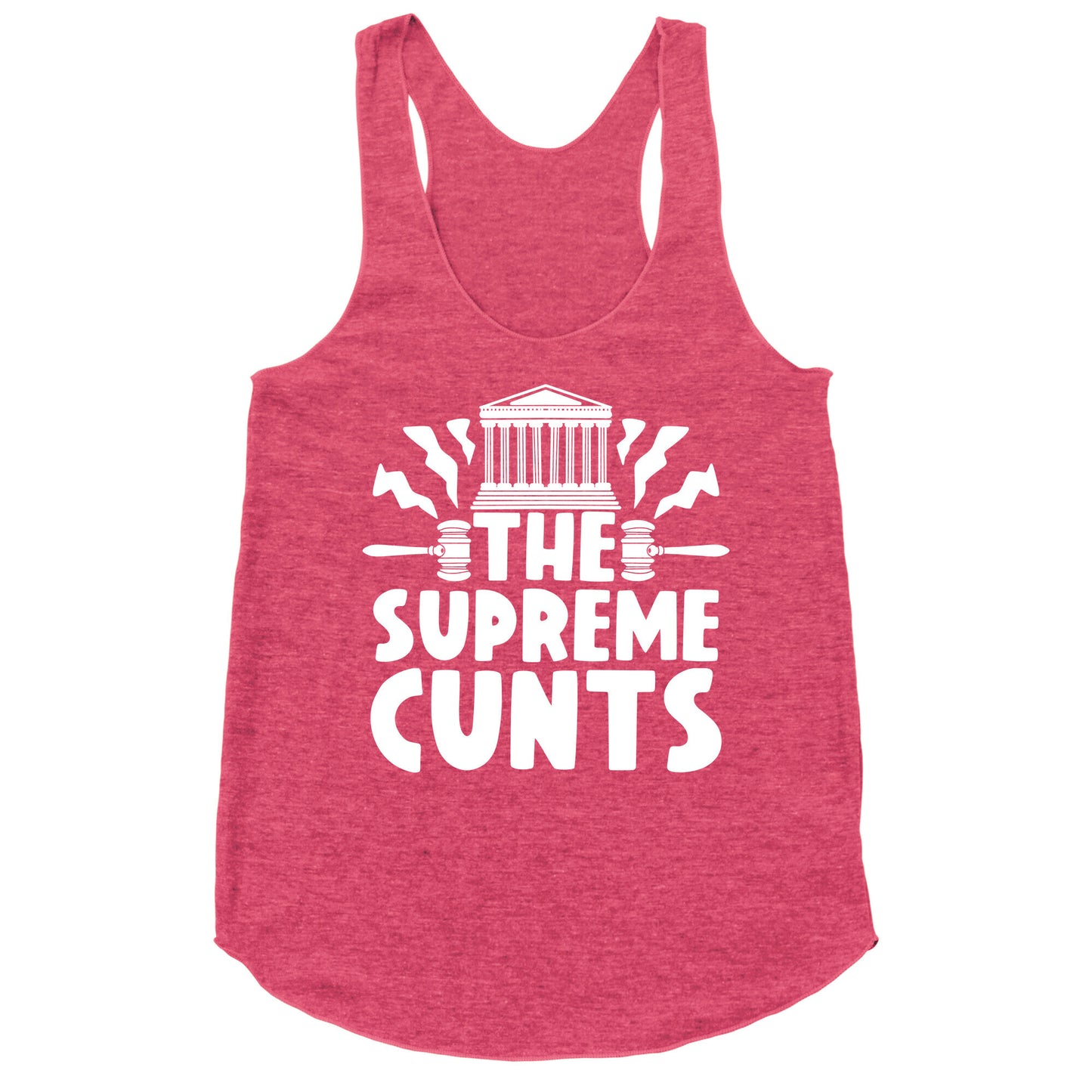The Supreme Cunts Racerback Tank