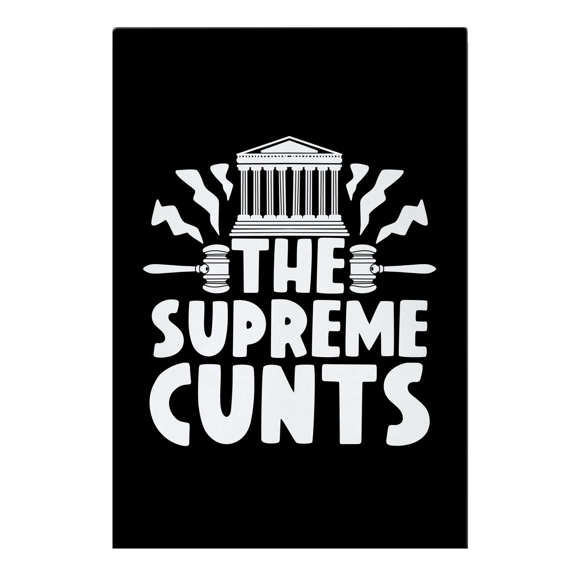 The Supreme Cunts Garden Flag