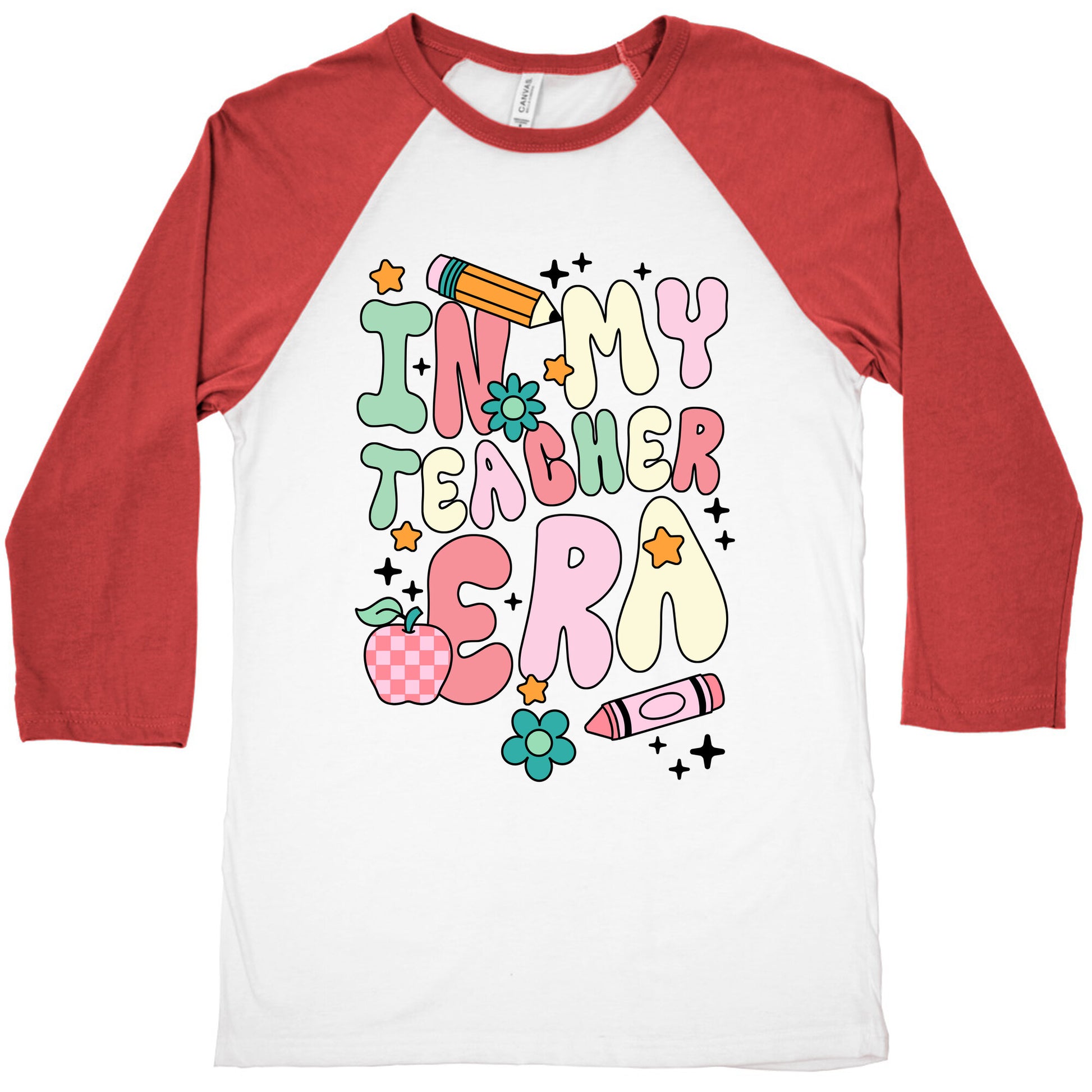 In My Teacher Era Baseball Tee