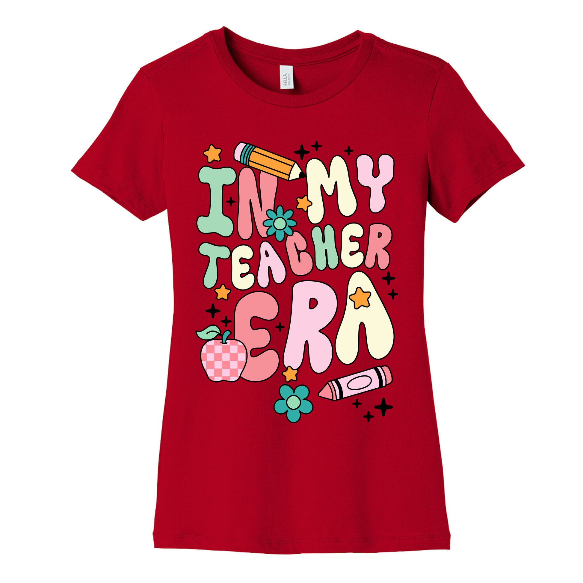 In My Teacher Era Womens Cotton Tee