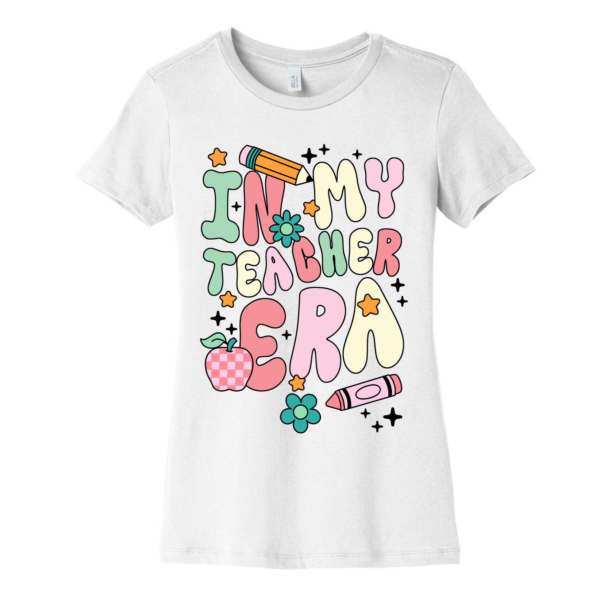 In My Teacher Era Womens Cotton Tee