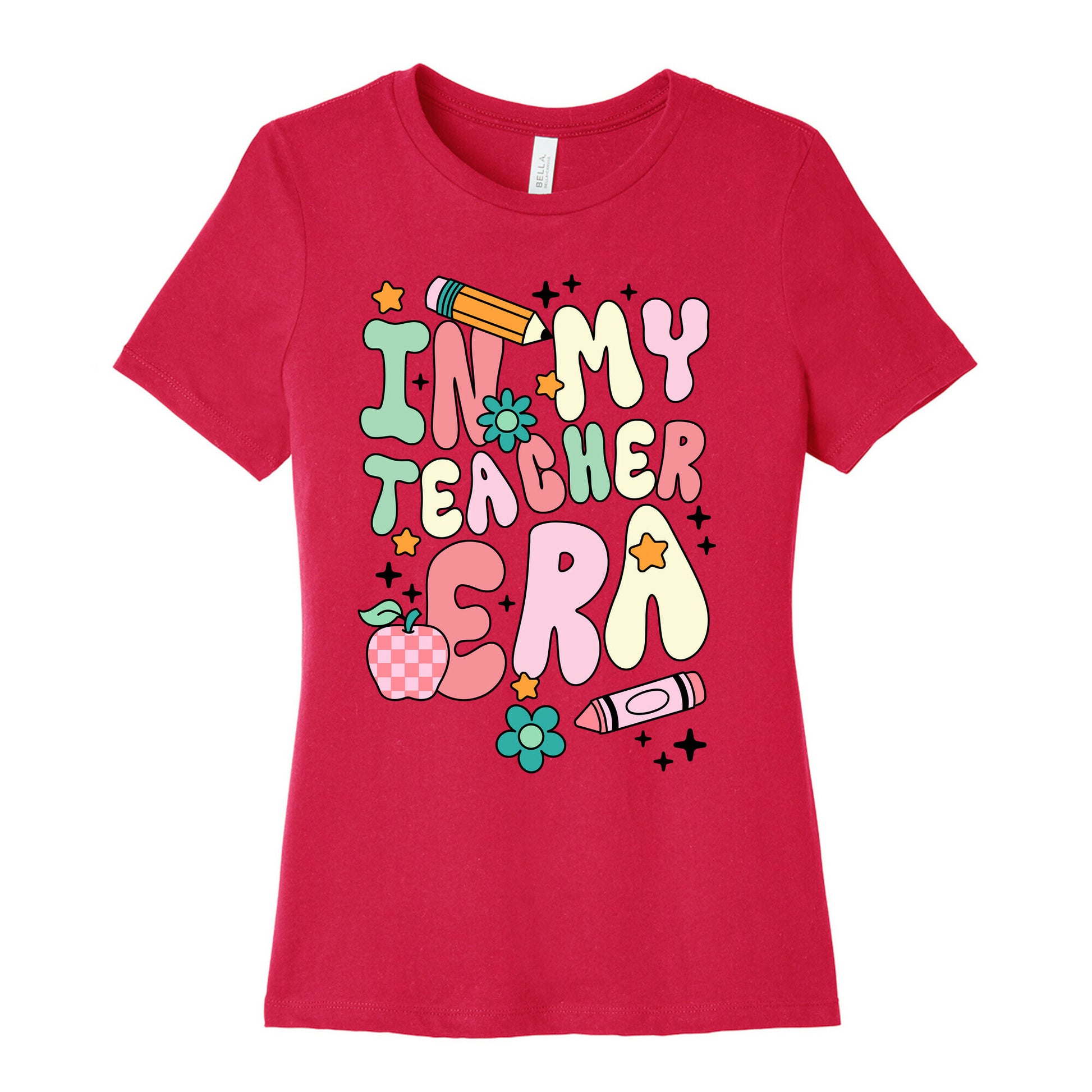 In My Teacher Era Womens Cotton Tee