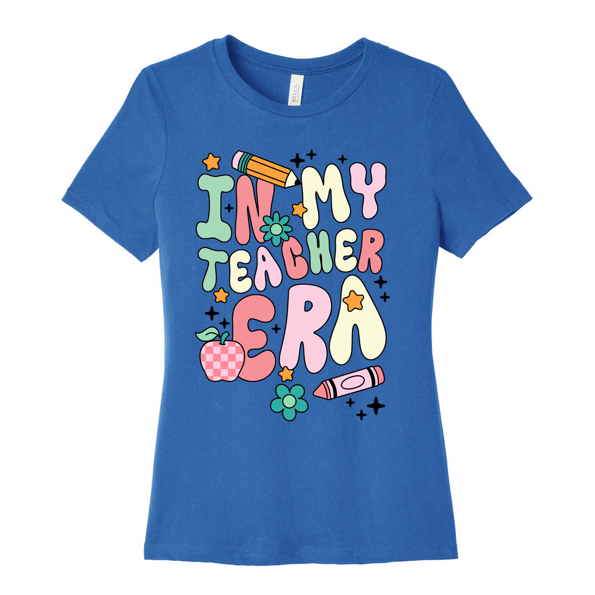 In My Teacher Era Womens Cotton Tee