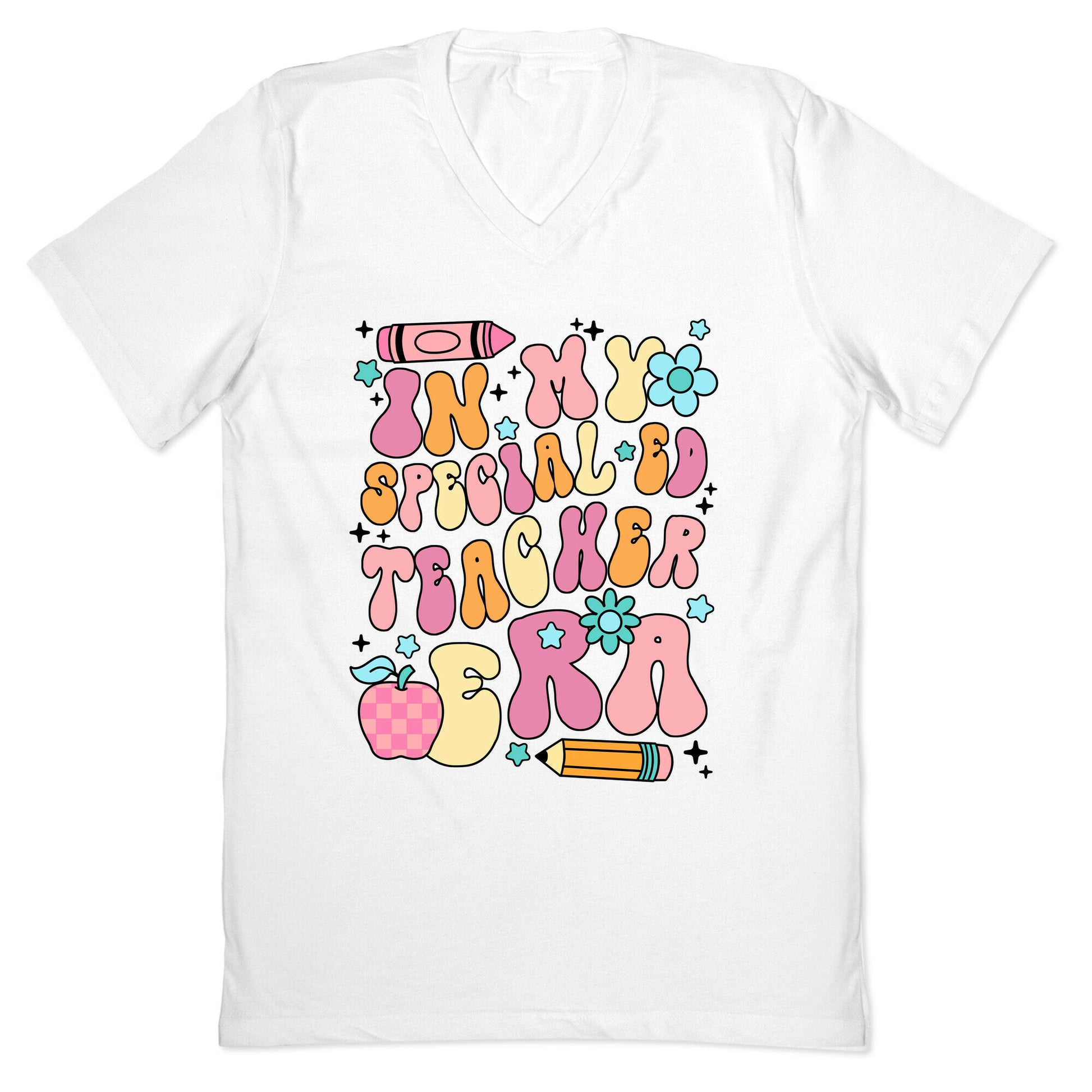 In My Special Ed Teacher Era V-Neck