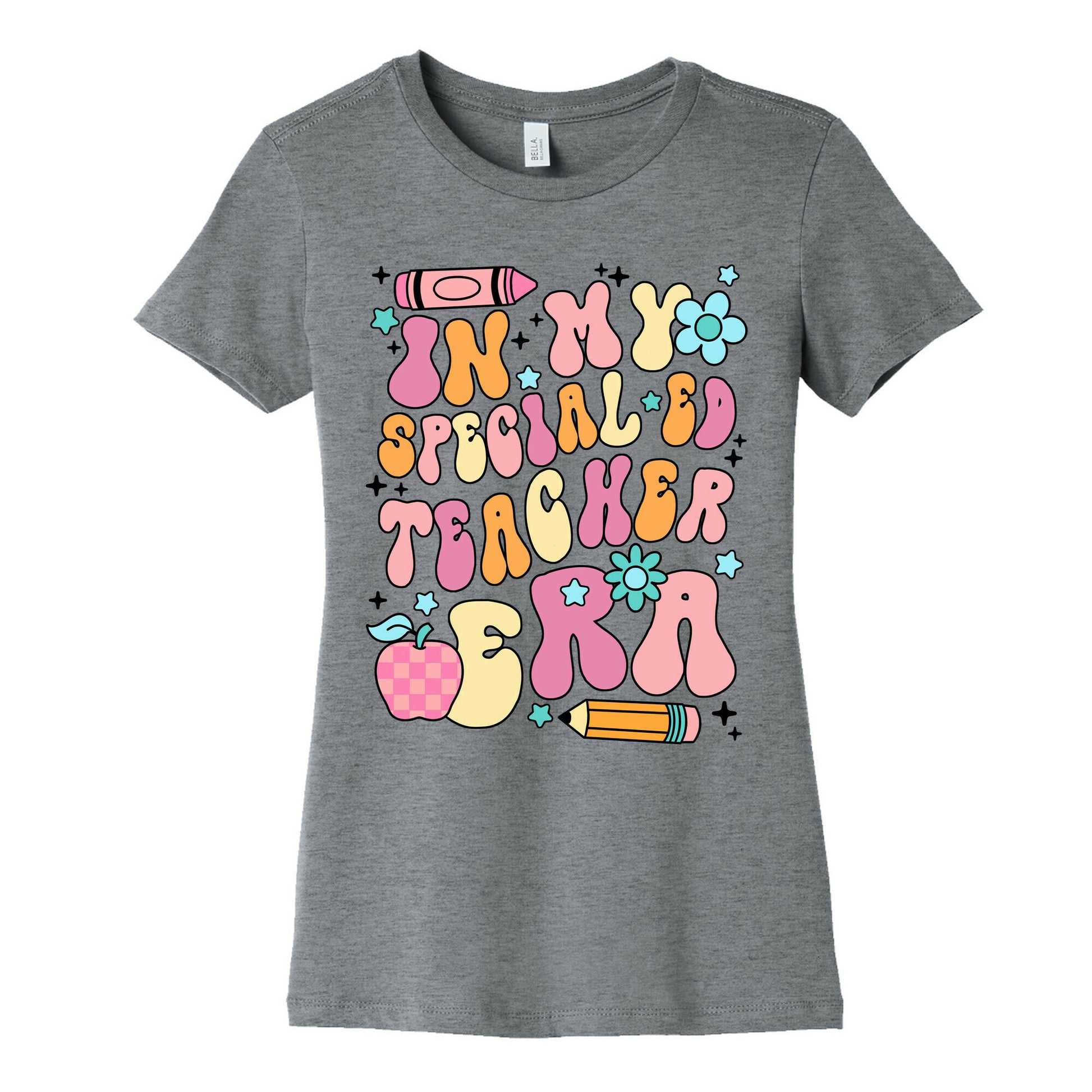 In My Special Ed Teacher Era Womens Cotton Tee