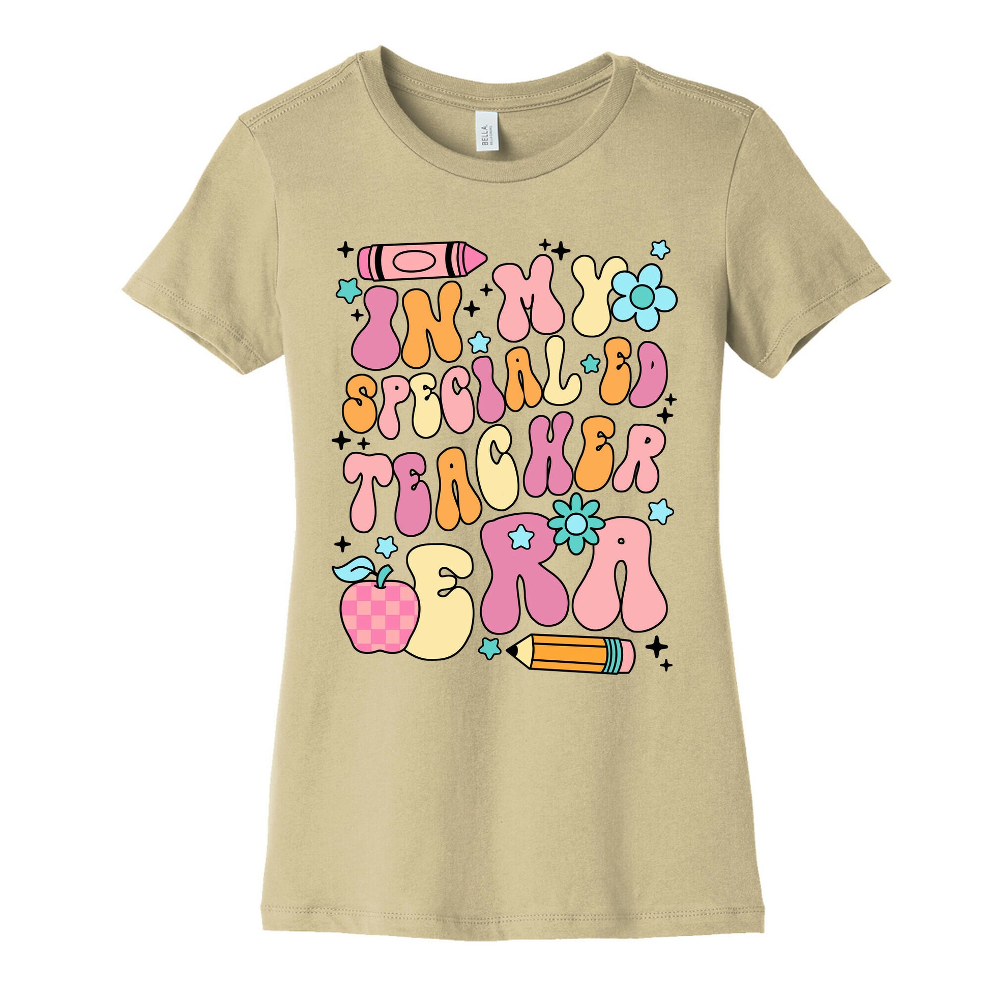 In My Special Ed Teacher Era Womens Cotton Tee