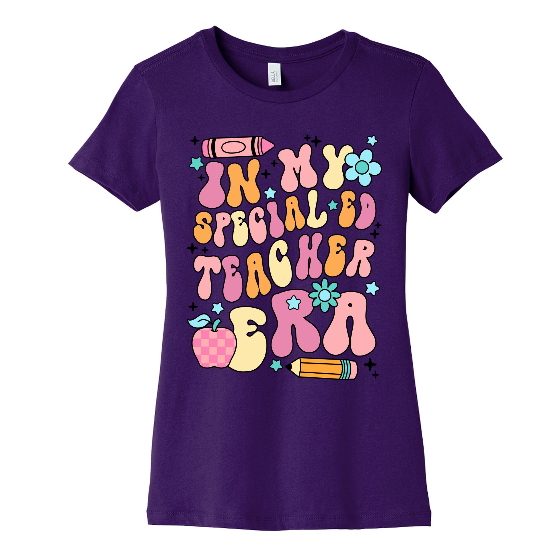 In My Special Ed Teacher Era Womens Cotton Tee