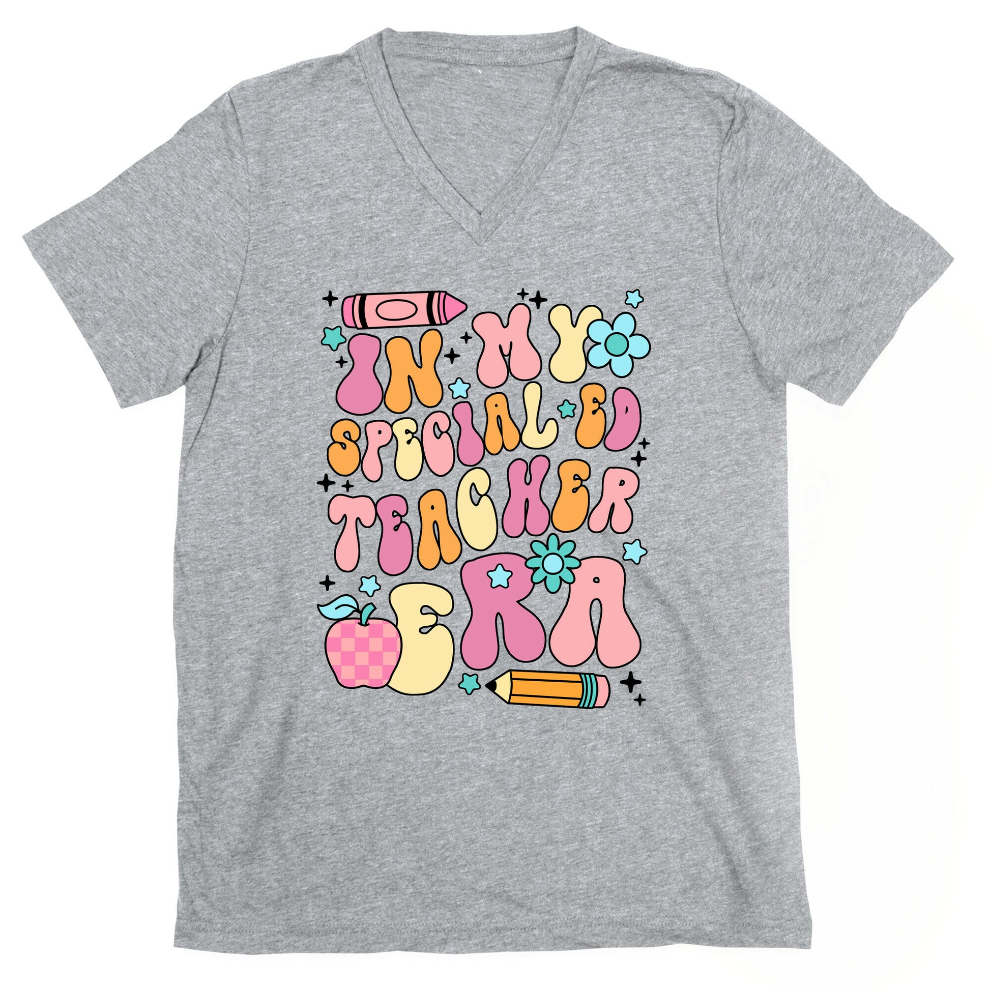 In My Special Ed Teacher Era V-Neck