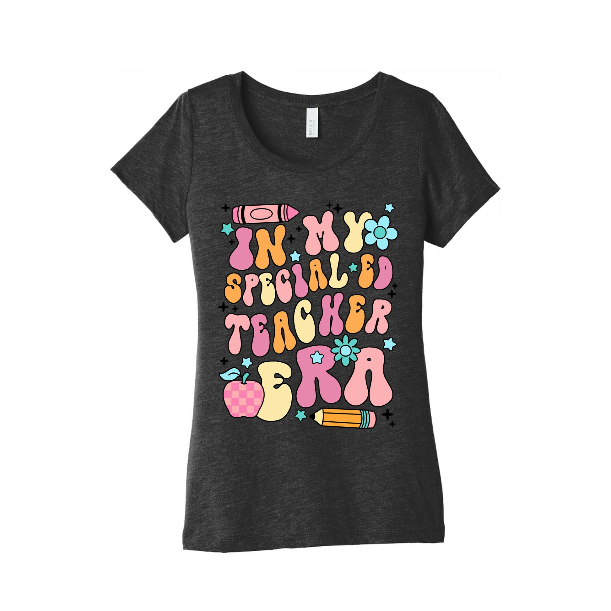 In My Special Ed Teacher Era Womens Triblend Tee