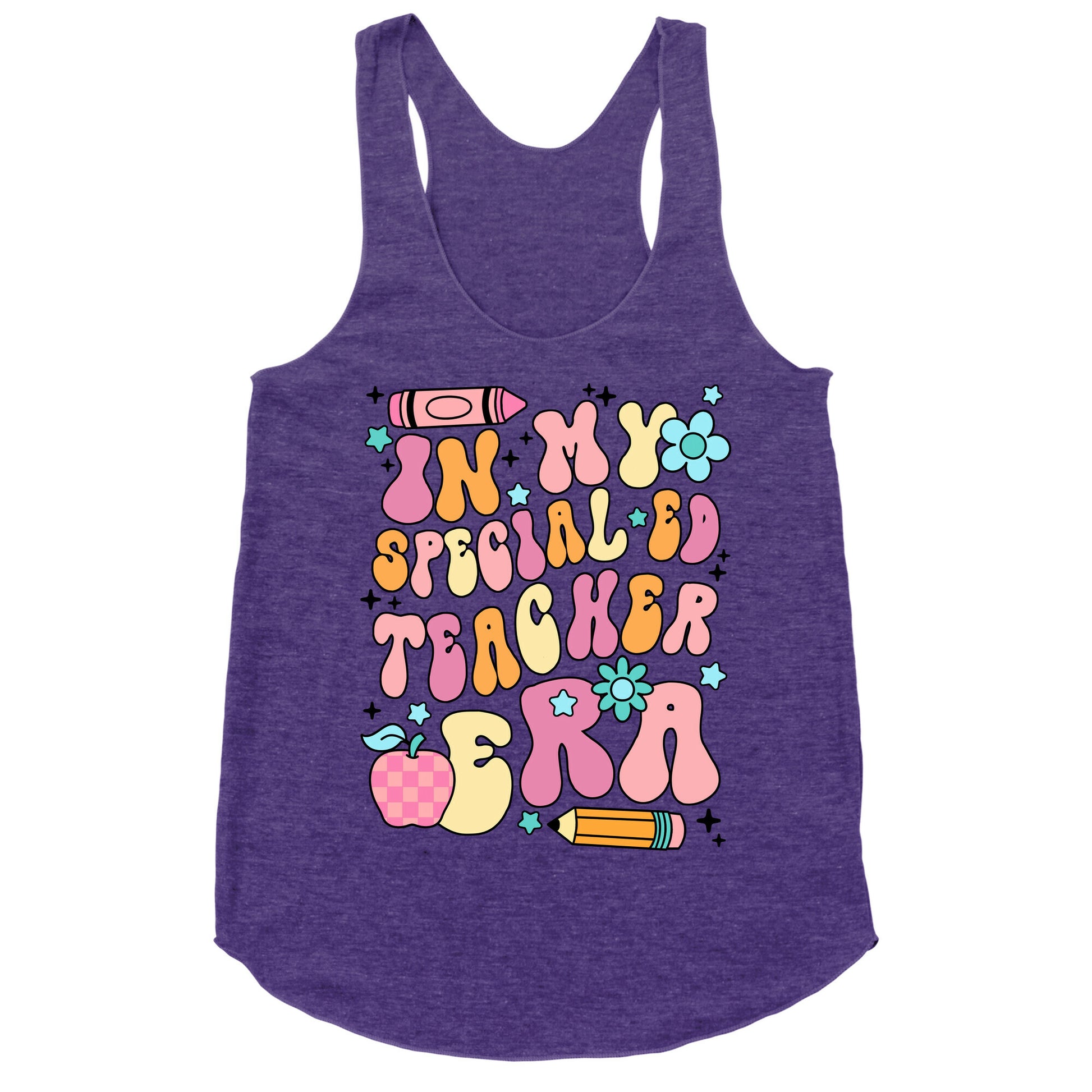 In My Special Ed Teacher Era Racerback Tank