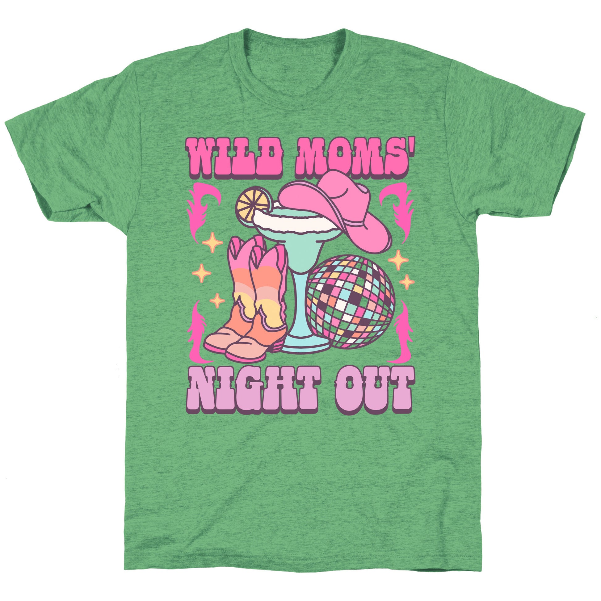 Wild Moms Night Out Unisex Triblend Tee