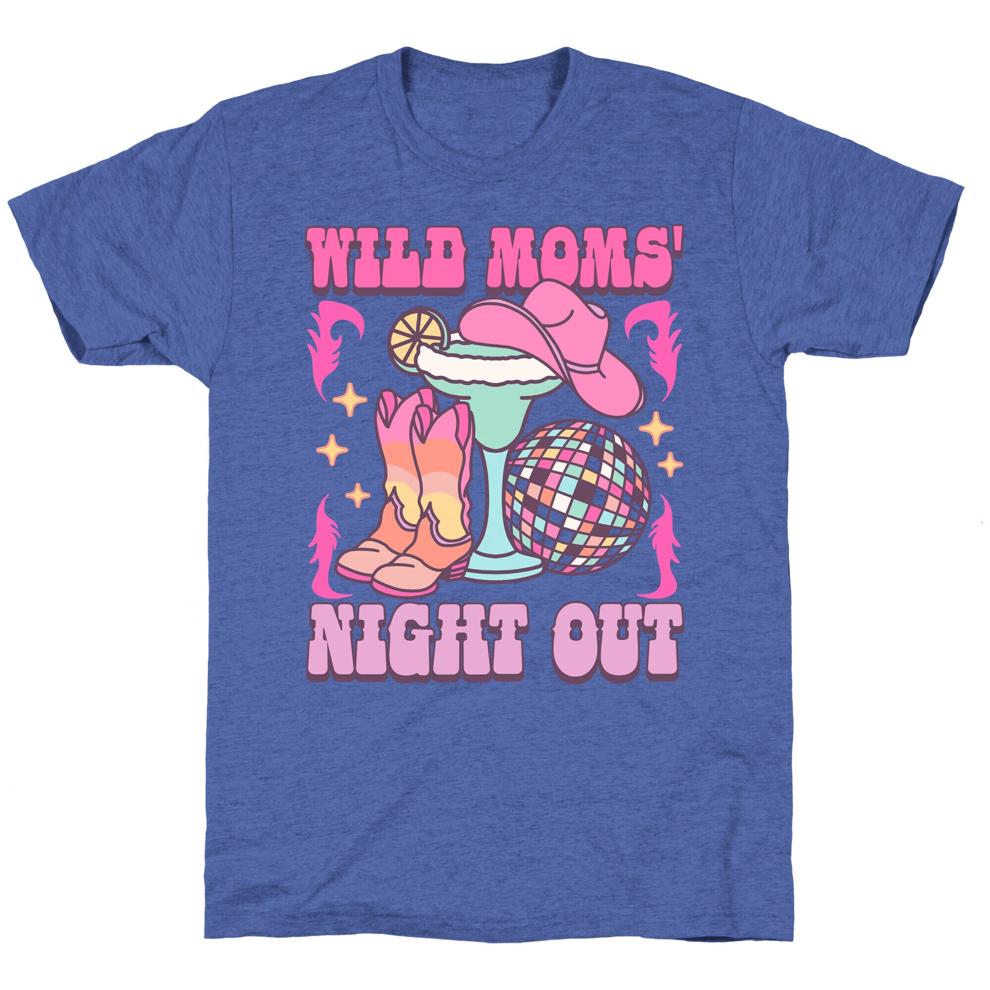 Wild Moms Night Out Unisex Triblend Tee