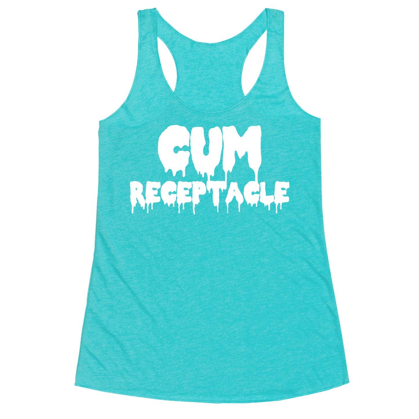 Cum Receptacle Racerback Tank