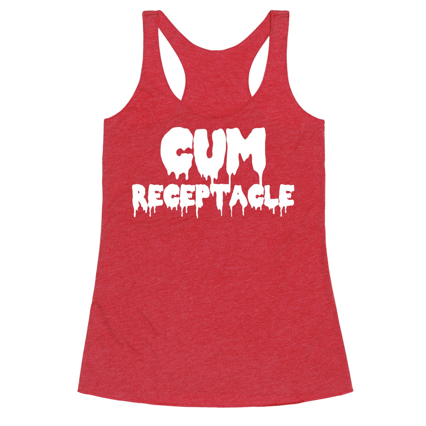 Cum Receptacle Racerback Tank