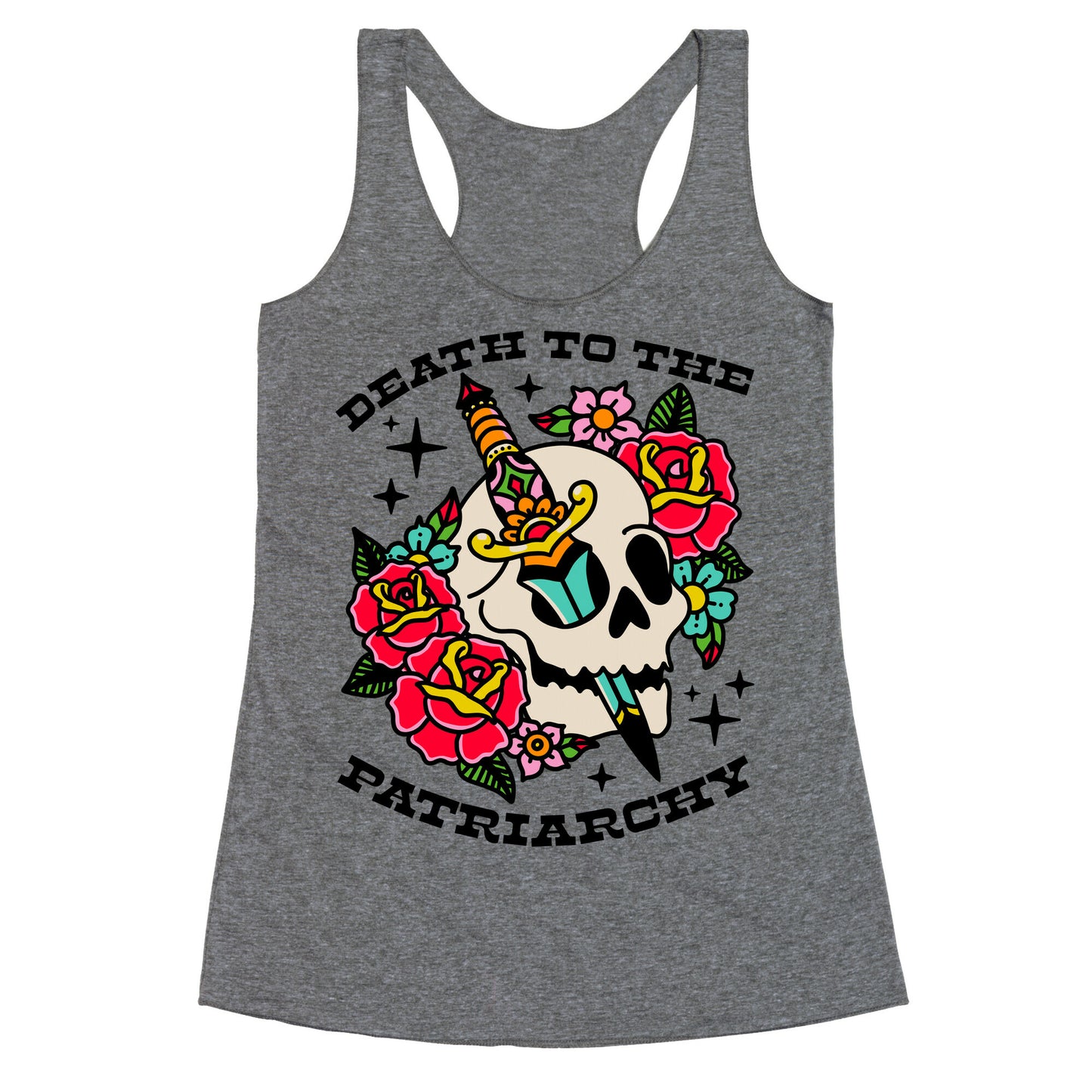 Death to The Patriarchy Racerback Tank