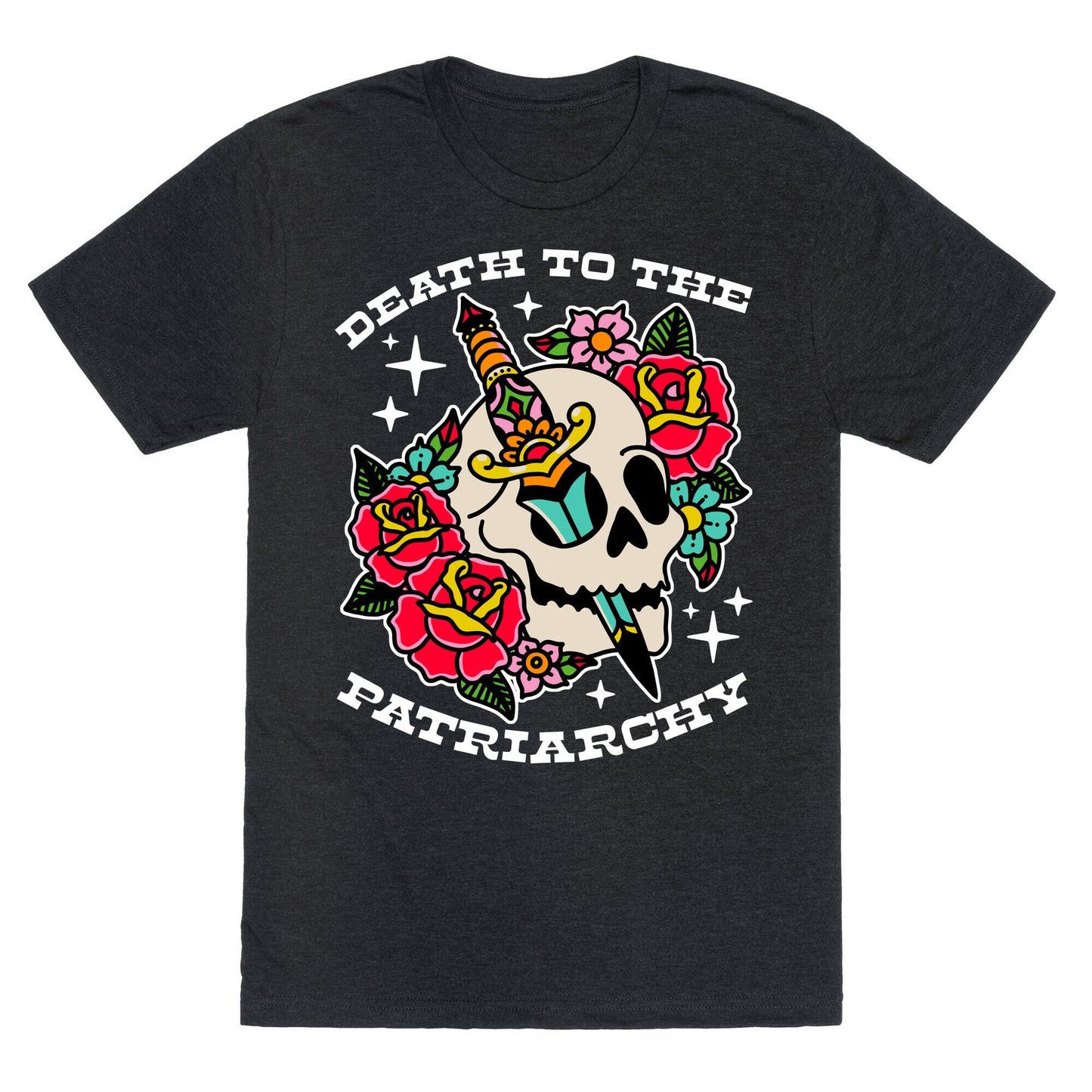 Death to The Patriarchy Unisex Triblend Tee