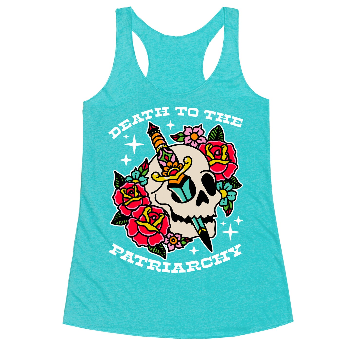 Death to The Patriarchy Racerback Tank