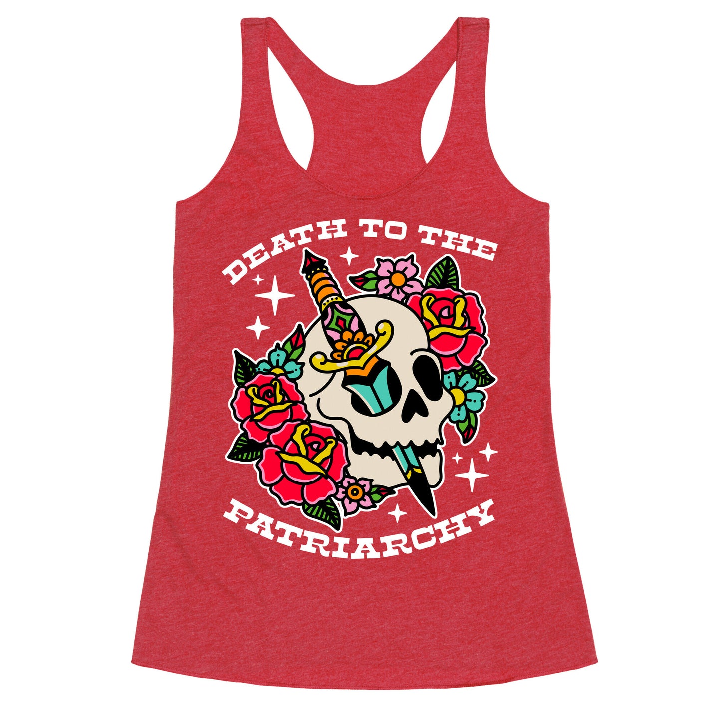 Death to The Patriarchy Racerback Tank